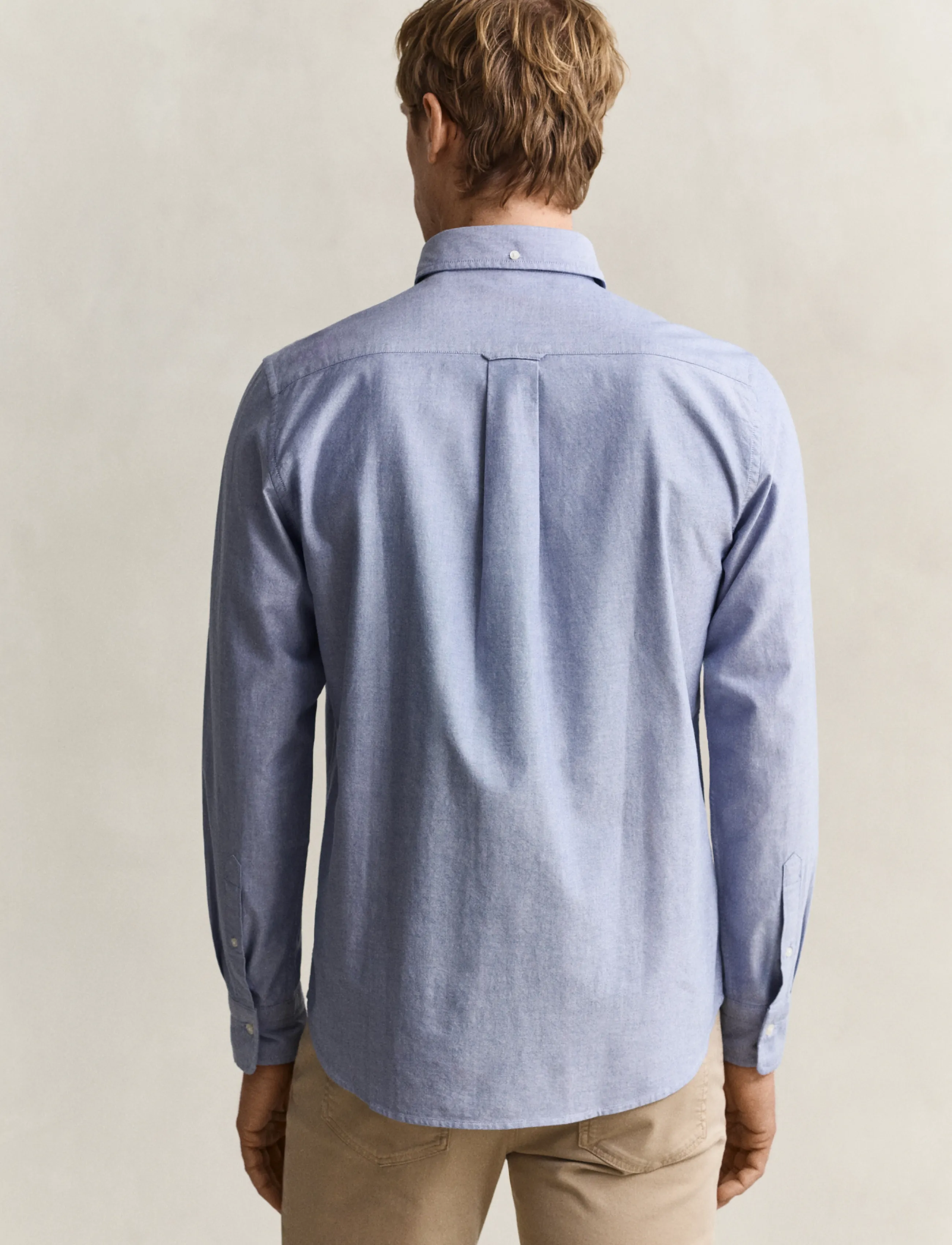 Gant - REG CLASSIC OXFORD SHIRT - oxfordi särgid - college blue - 2
