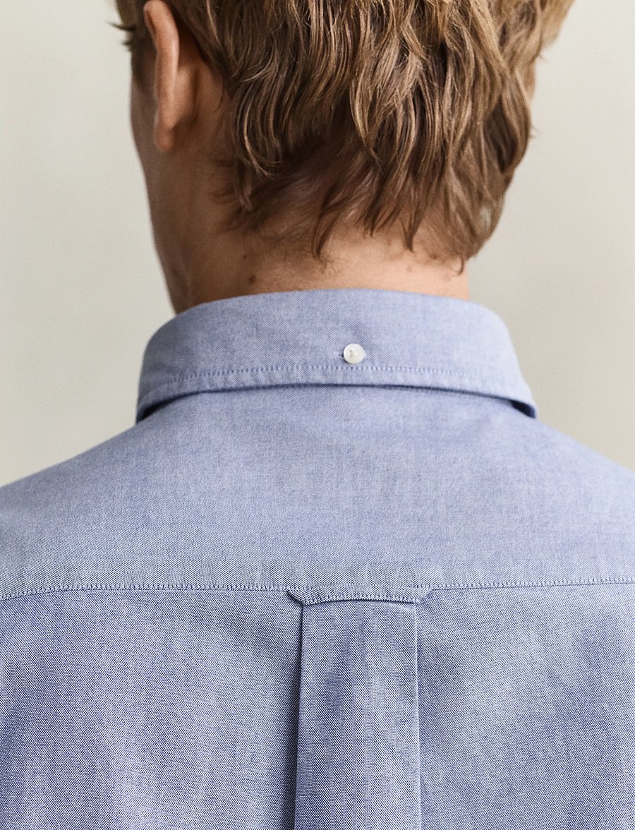 Gant - REG CLASSIC OXFORD SHIRT - oxfordi särgid - college blue - 3