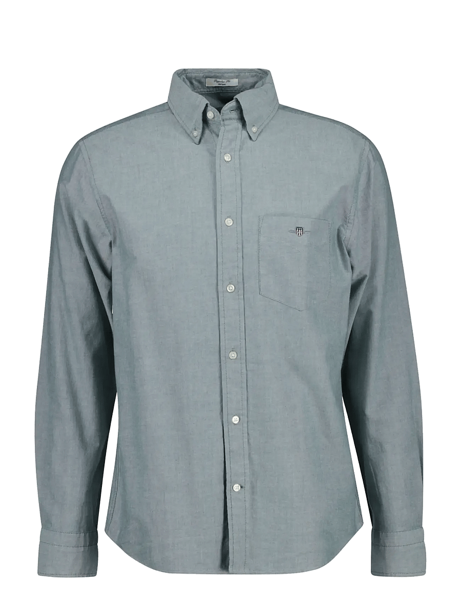 Gant - REG CLASSIC OXFORD SHIRT - oxford-skjortor - dark emerald - 1