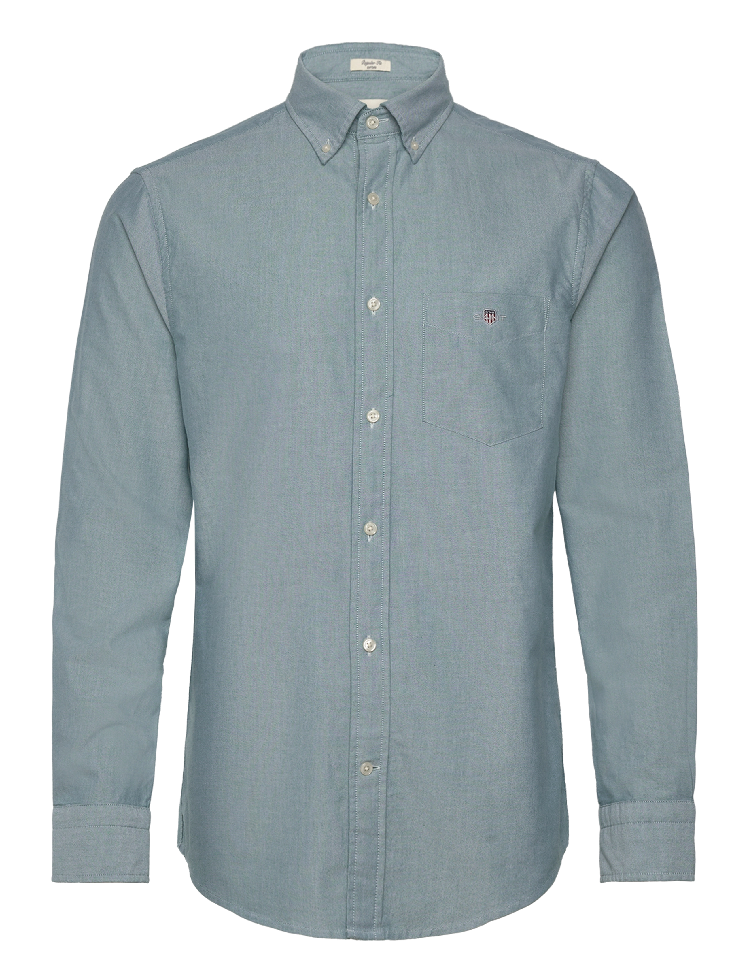 Gant REG CLASSIC OXFORD SHIRT - Basic shirts - DEEP FOREST GREEN / green