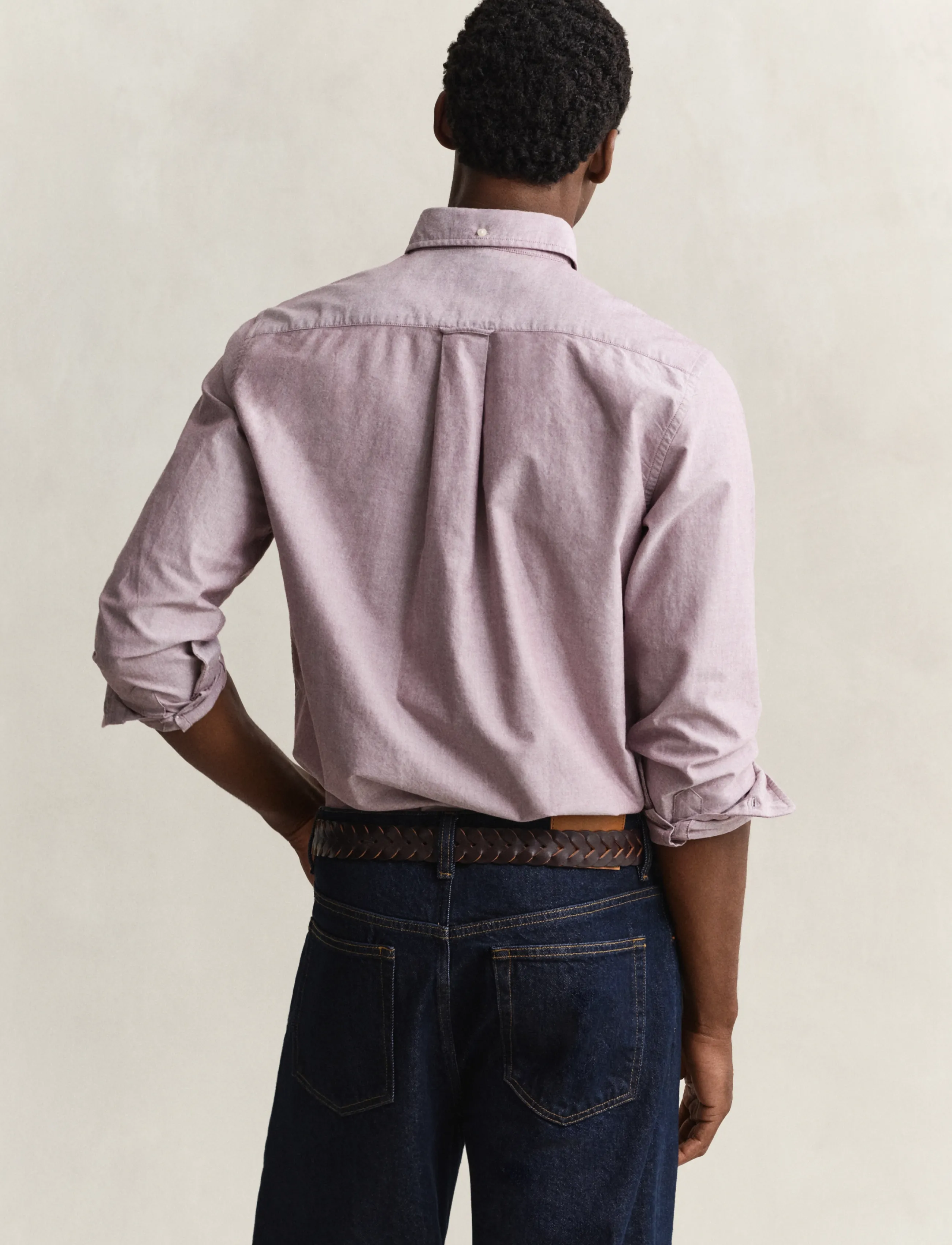 Gant - REG CLASSIC OXFORD SHIRT - oxford-skjortor - deep grape wine - 2