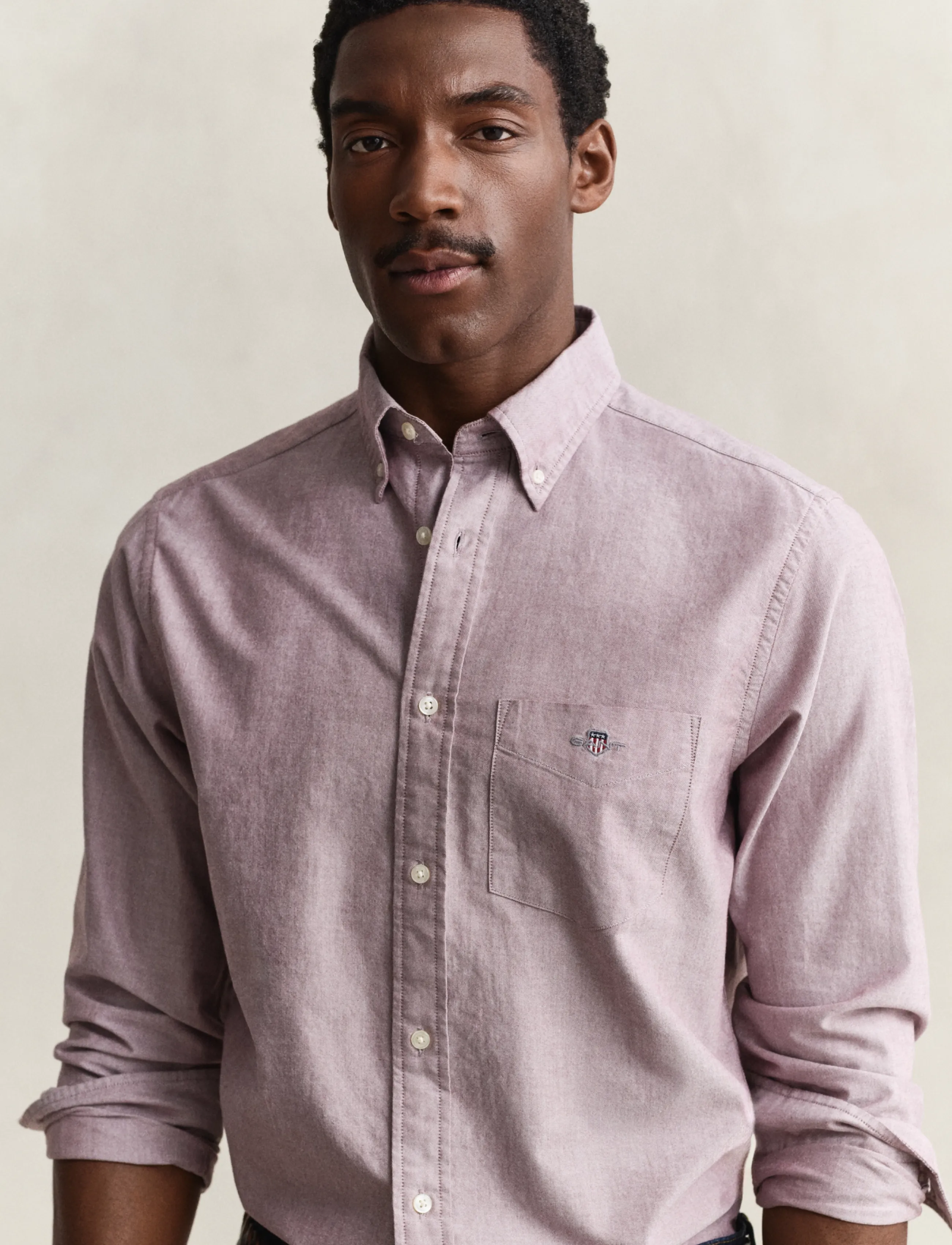 Gant - REG CLASSIC OXFORD SHIRT - oxford-skjortor - deep grape wine - 3