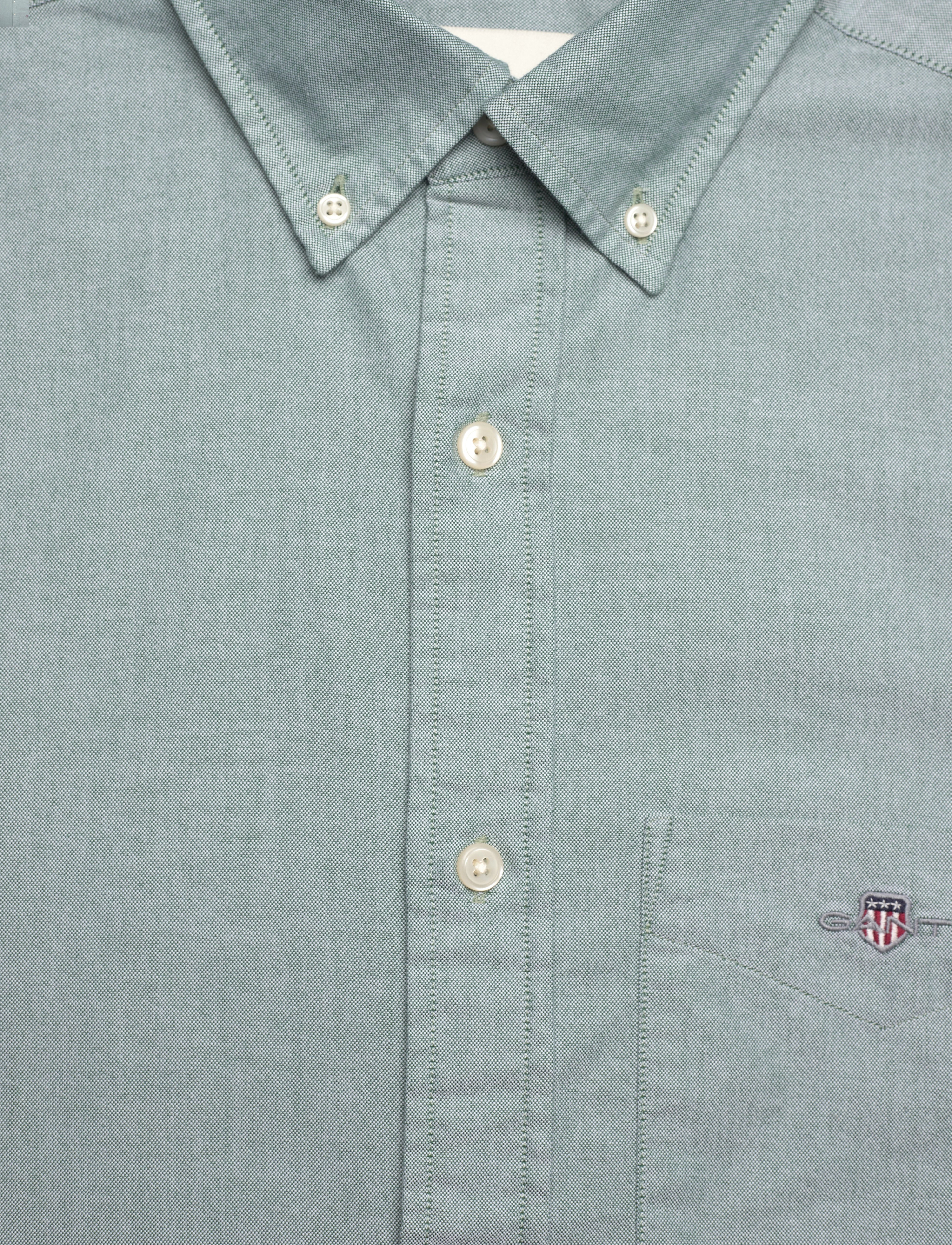 Gant - REG CLASSIC OXFORD SHIRT - oxford skjorter - forest green - 2