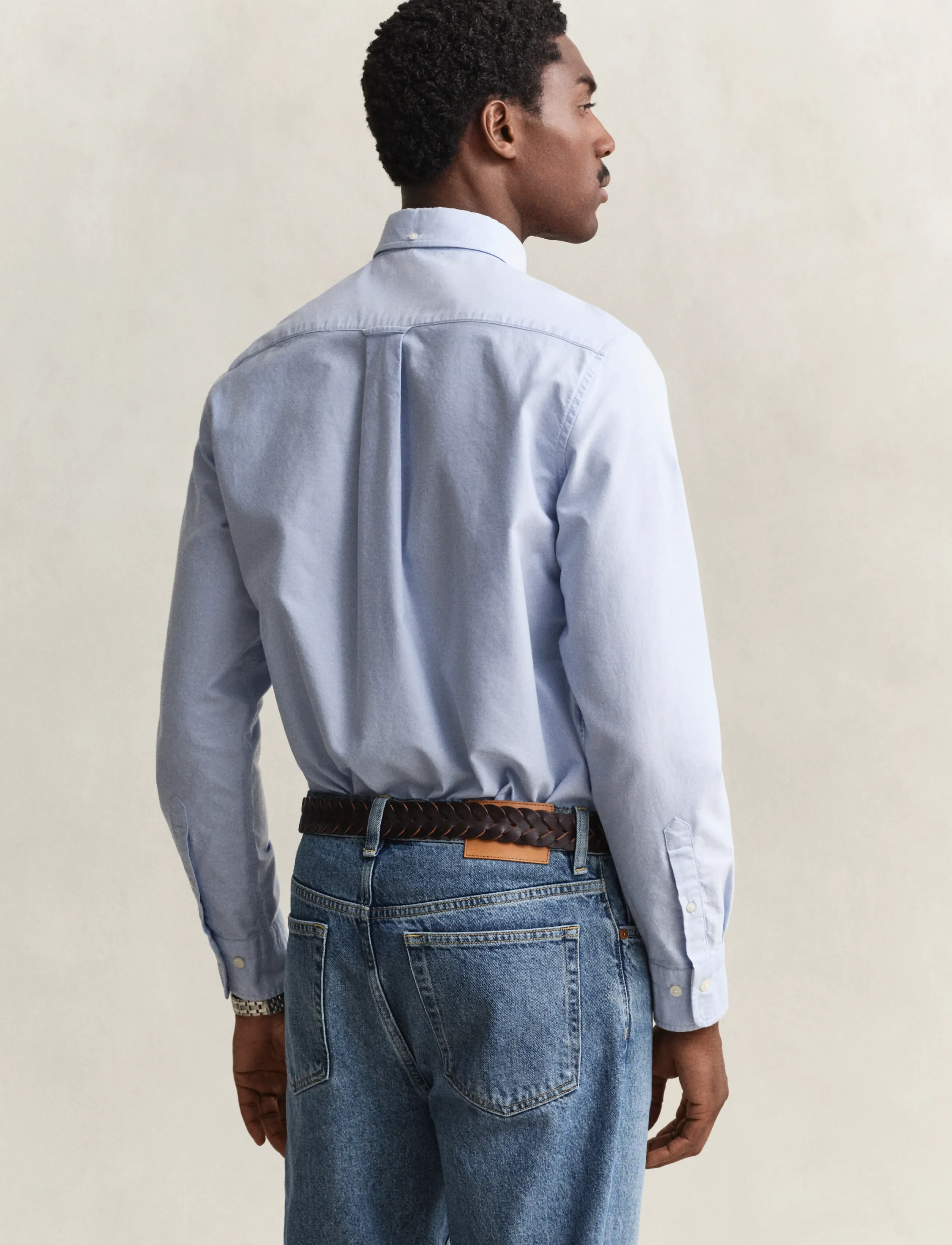 Gant - REG CLASSIC OXFORD SHIRT - oxford shirts - light blue - 3