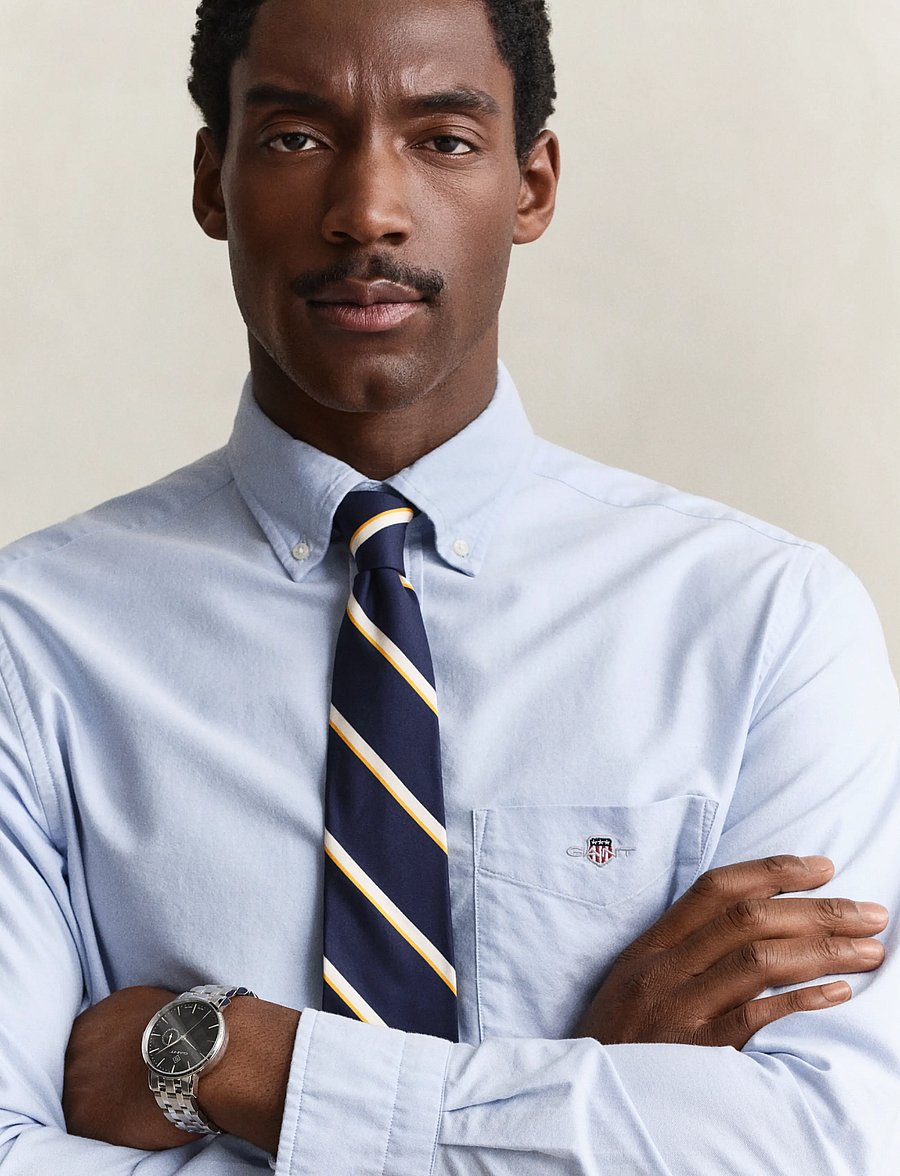 Gant - REG CLASSIC OXFORD SHIRT - oxford shirts - light blue - 4