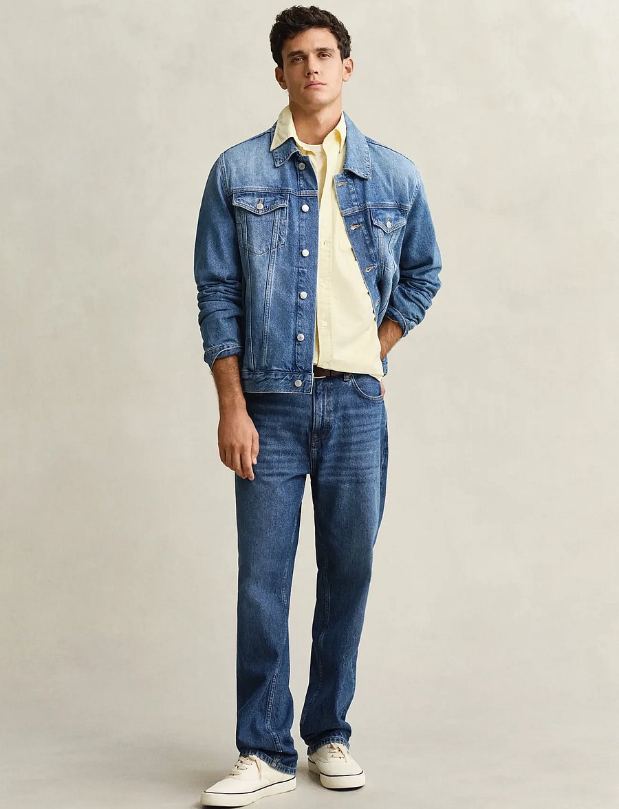 Gant - REG CLASSIC OXFORD SHIRT - oxford skjorter - light mustard yellow - 4