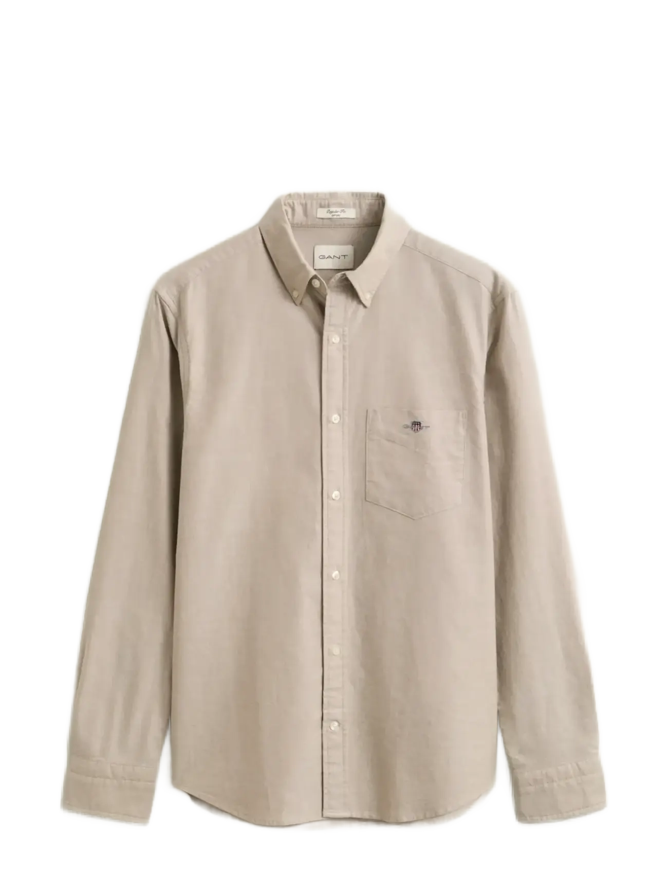 Gant - REG CLASSIC OXFORD SHIRT - oxfordi särgid - light taupe - 1