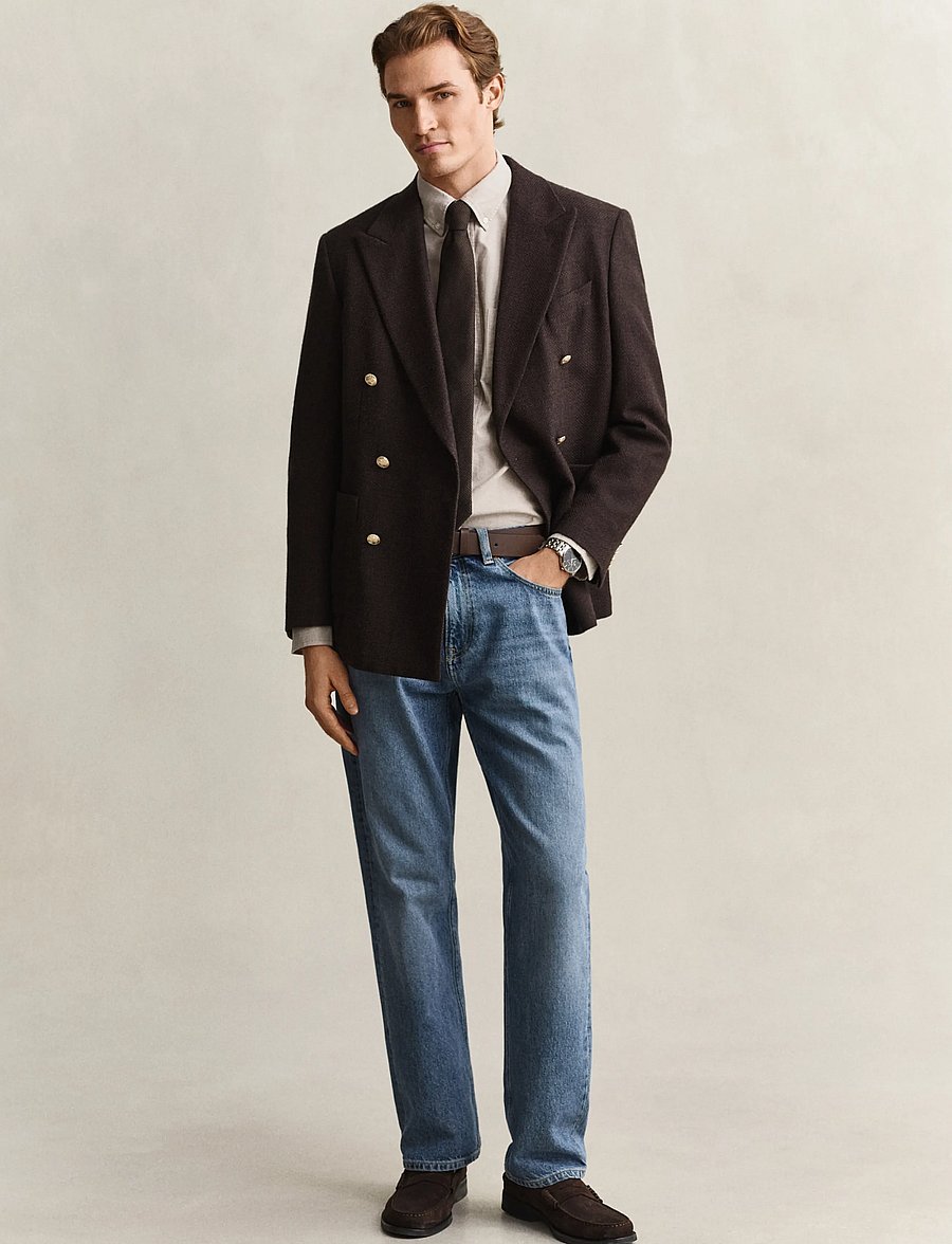 Gant - REG CLASSIC OXFORD SHIRT - oxfordi särgid - light taupe - 4