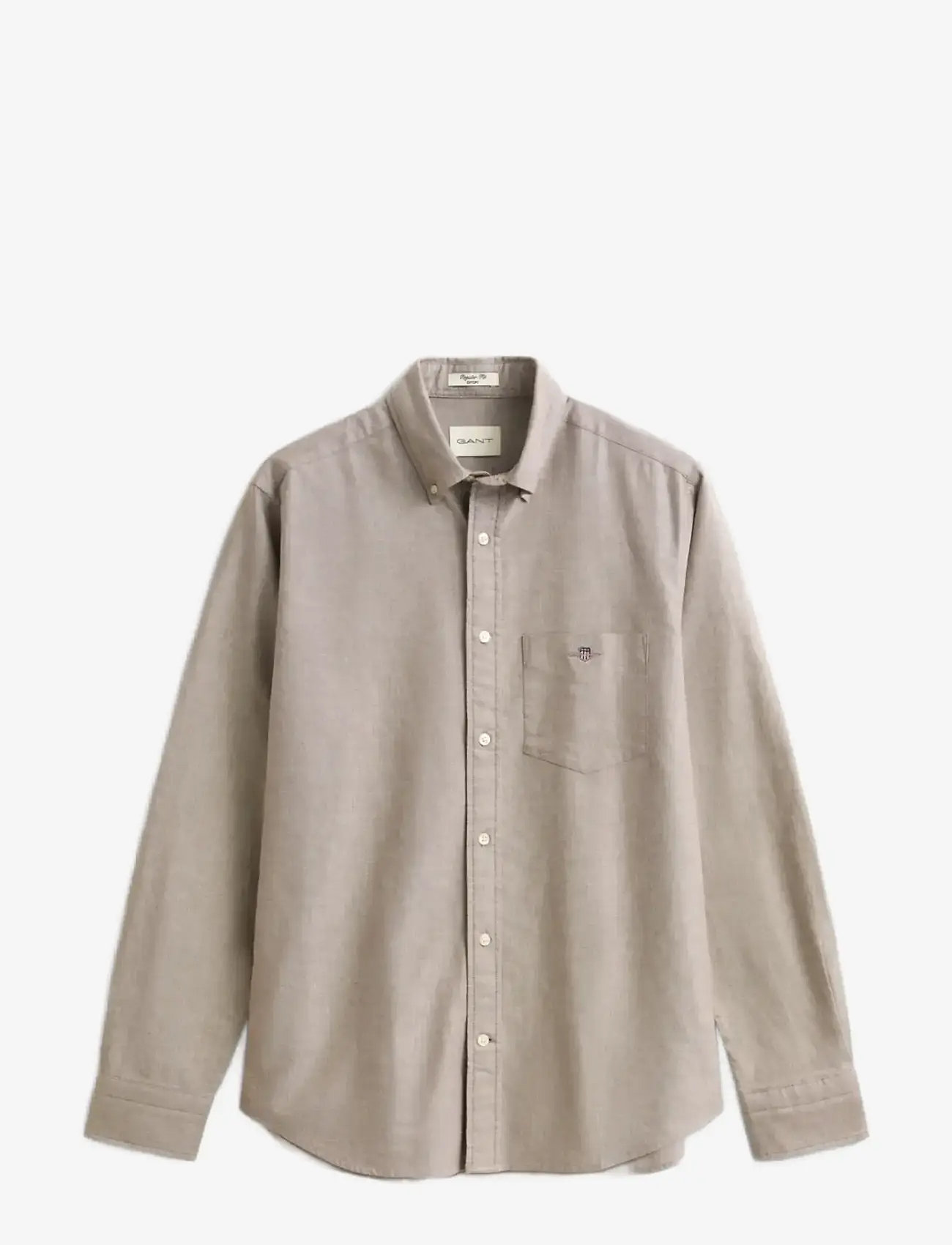 GANT - REG OXFORD SHIRT - tavalised t-särgid - mahogany brown - 1