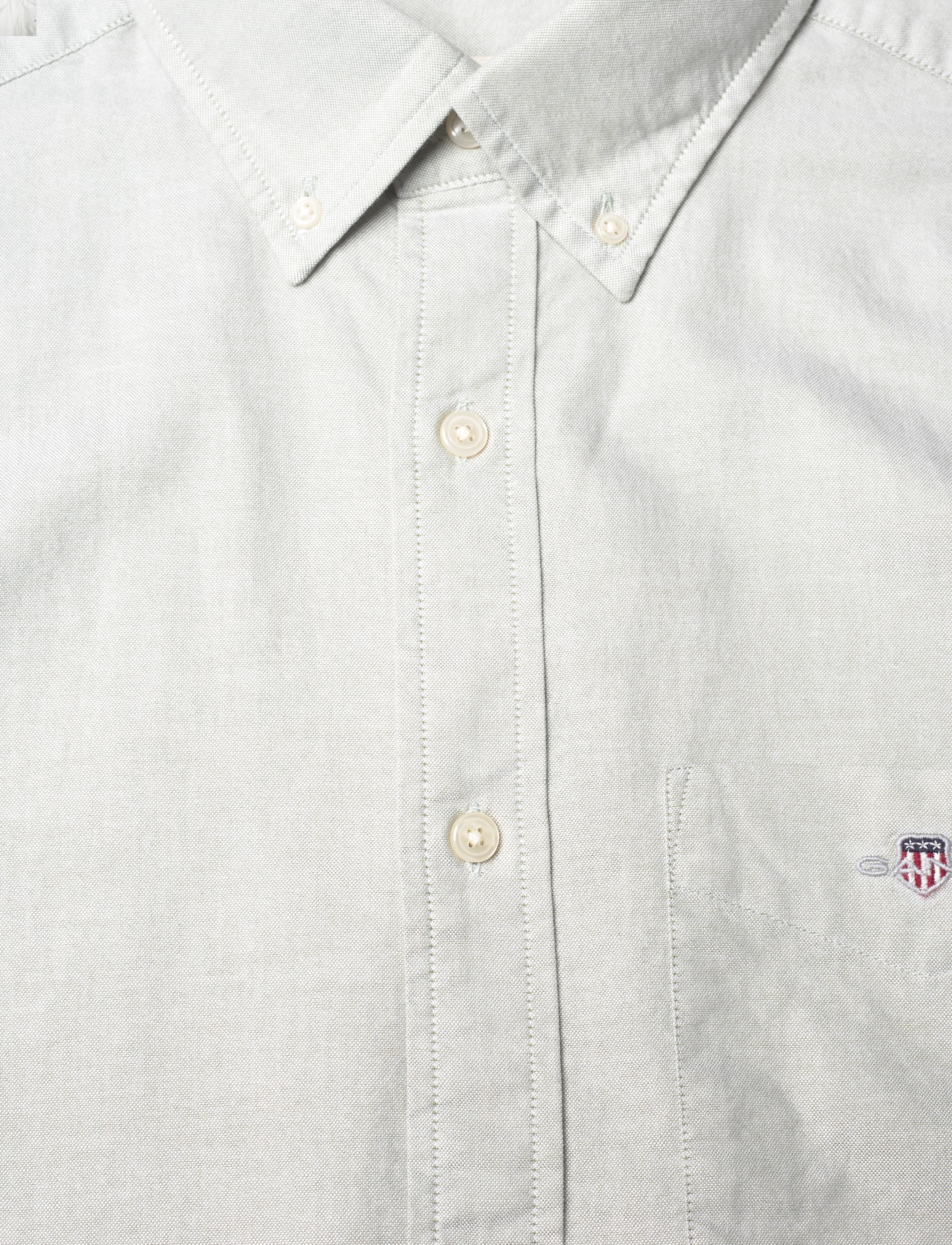 Gant - REG CLASSIC OXFORD SHIRT - oxford skjorter - milky matcha - 5