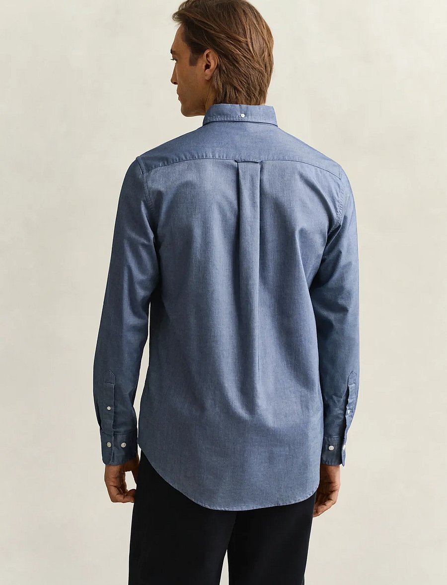Gant - REG CLASSIC OXFORD SHIRT - oxford skjorter - persian blue - 3