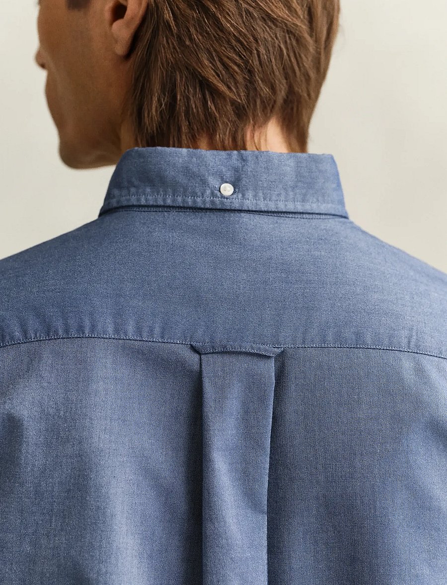 Gant - REG CLASSIC OXFORD SHIRT - oxford skjorter - persian blue - 4