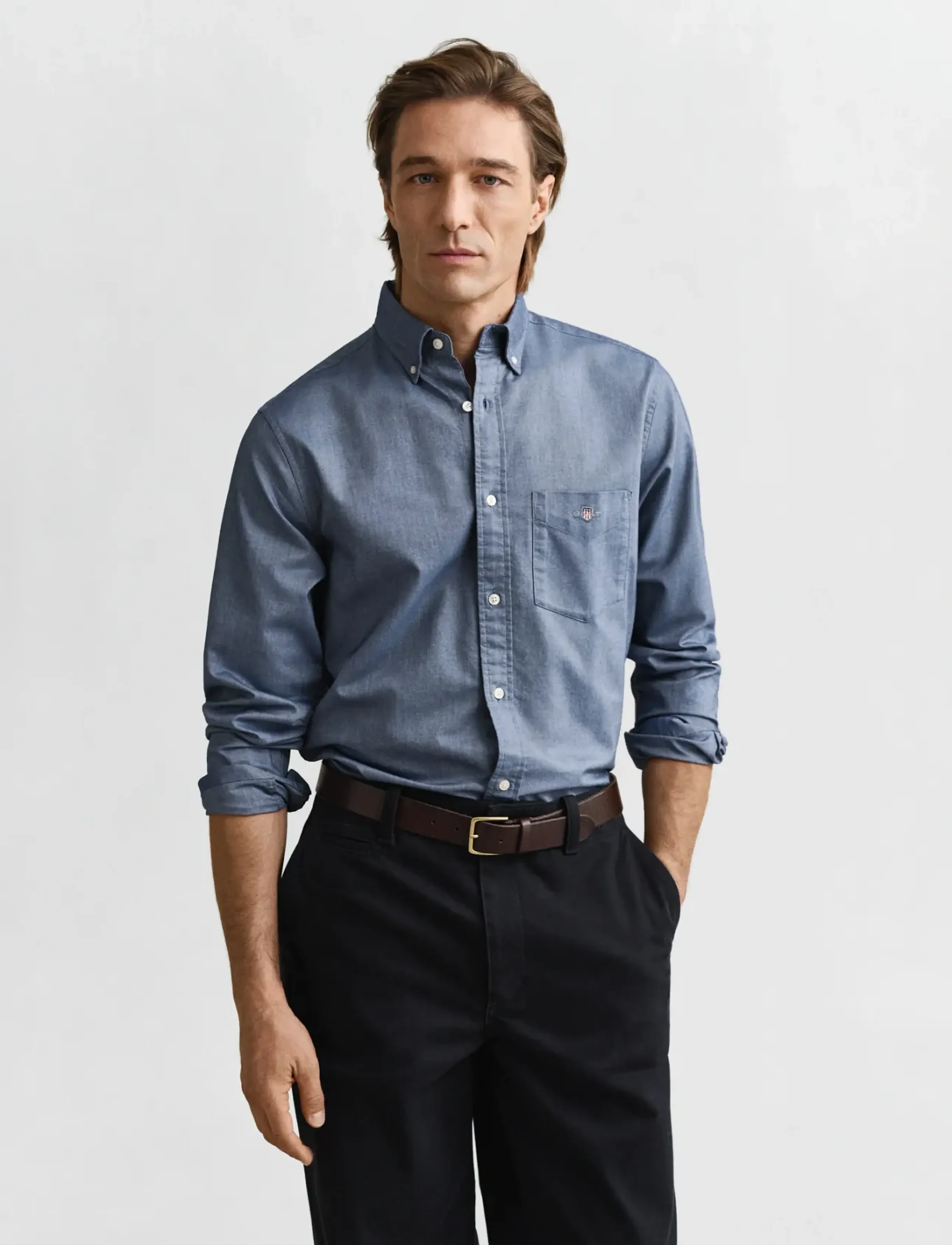 Gant Oxford Skjorta Persian herr – bild 8