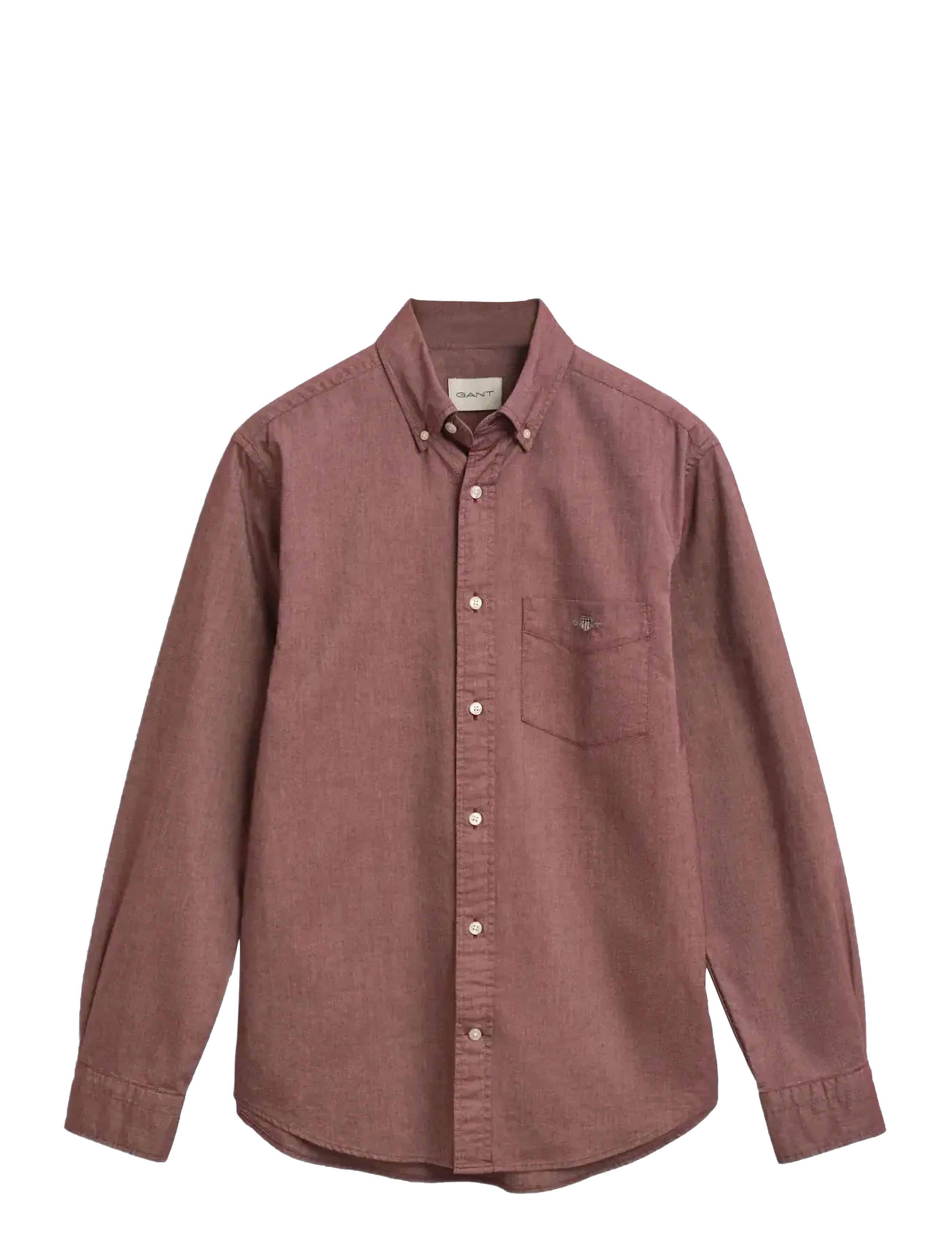 Gant REG CLASSIC OXFORD SHIRT - Skjorter - PLUMPED RED / multi