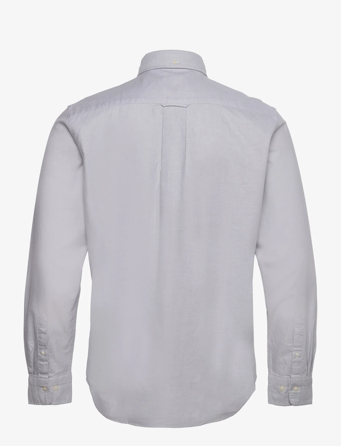 GANT - REG OXFORD SHIRT - oxford-skjorter - stone grey - 1