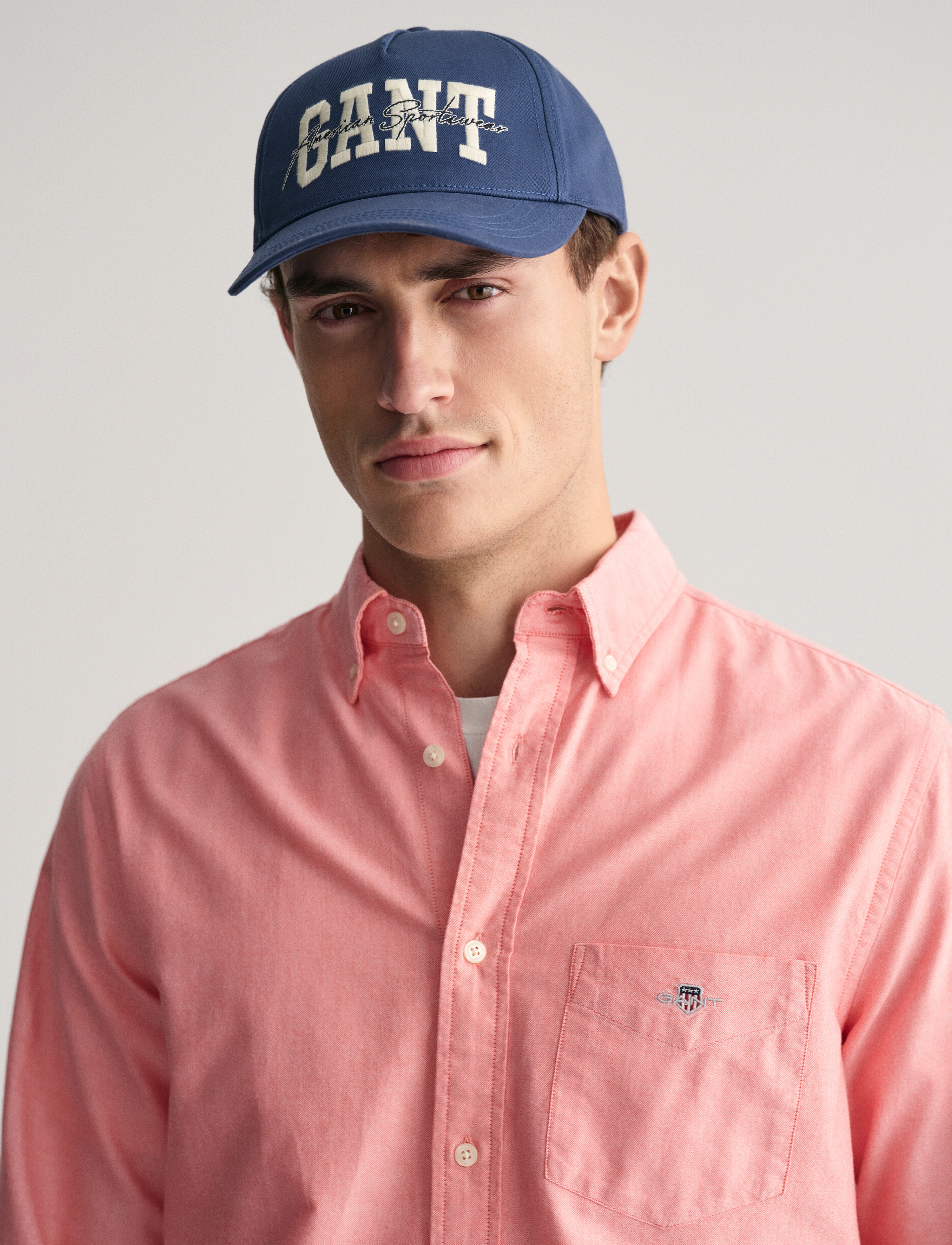 Gant - REG CLASSIC OXFORD SHIRT - oxford-skjortor - sunset pink - 4