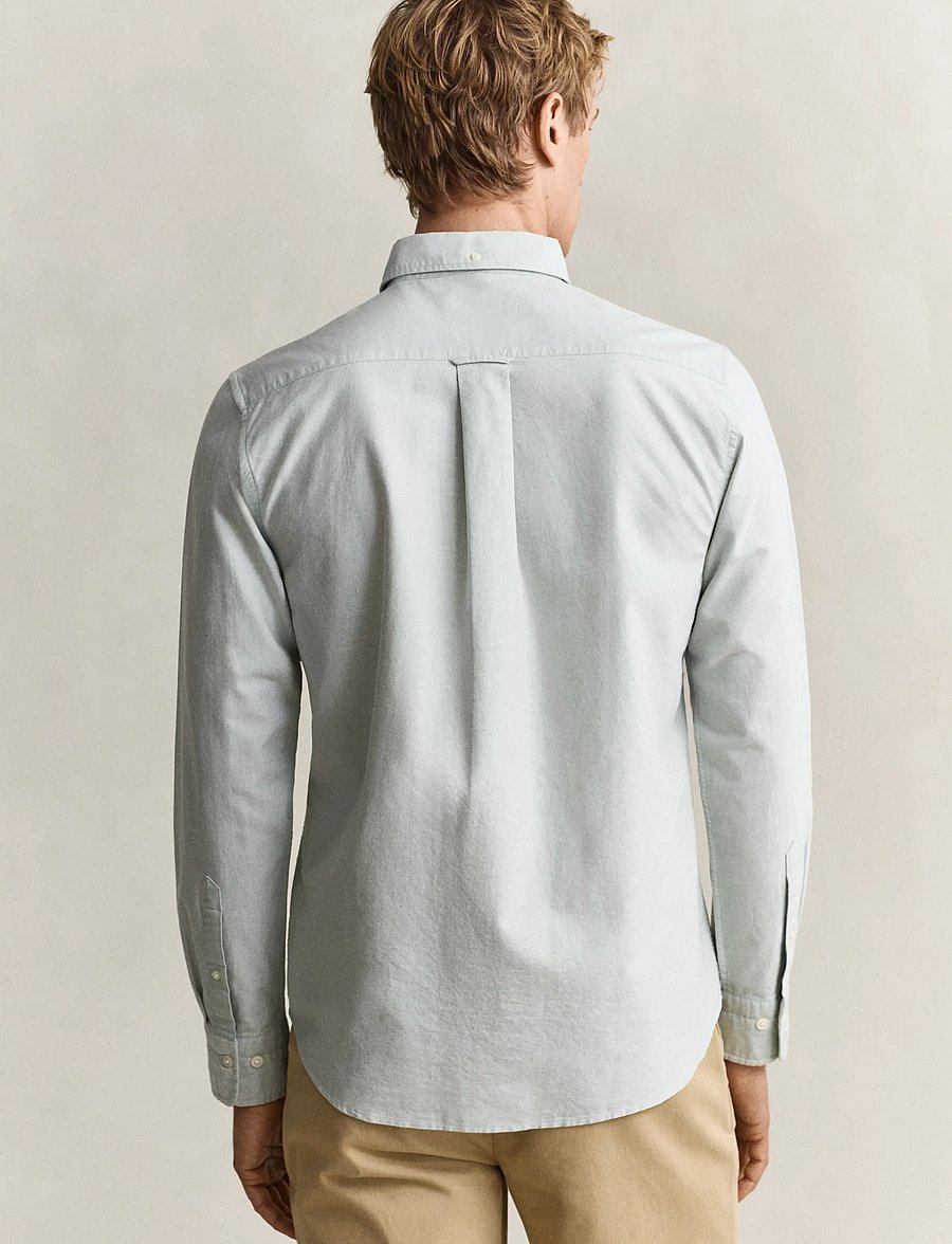 Gant - REG CLASSIC OXFORD SHIRT - oxfordi särgid - surplus mint - 2
