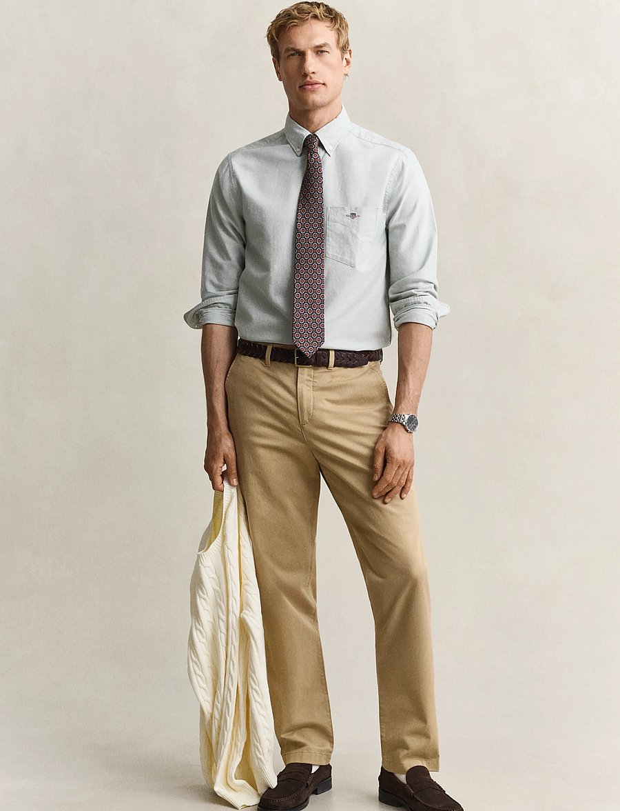 Gant - REG CLASSIC OXFORD SHIRT - oxfordi särgid - surplus mint - 4