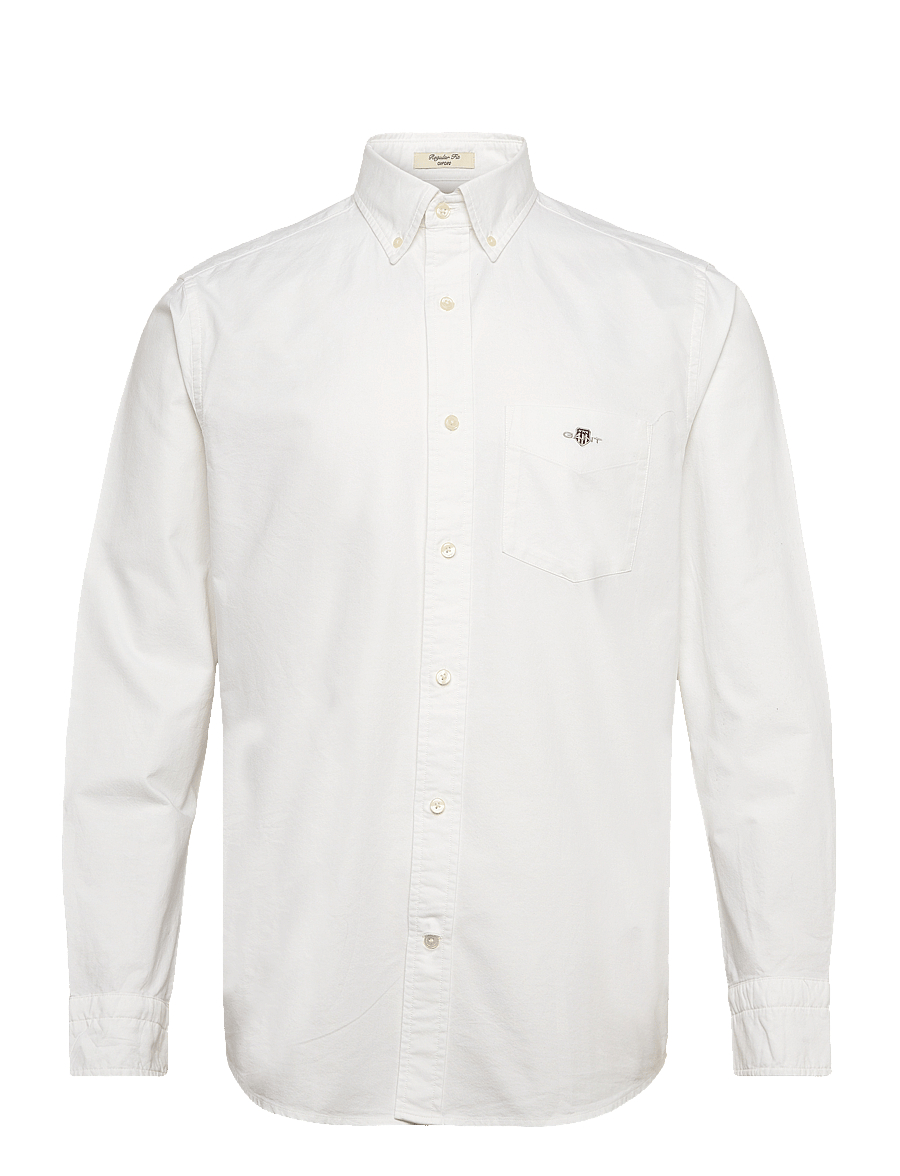 Gant - REG CLASSIC OXFORD SHIRT - oxford-skjortor - white - 1