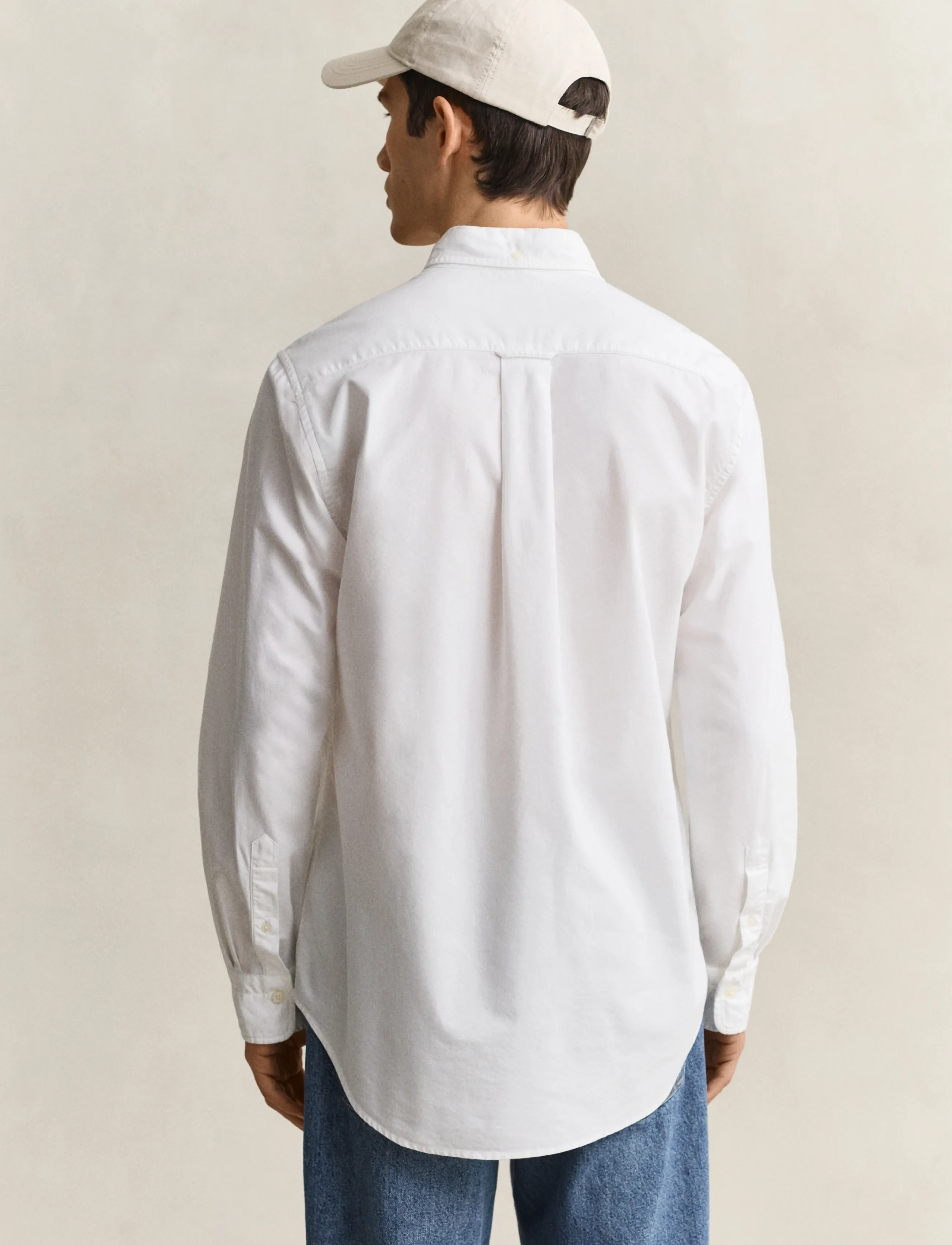 Gant - REG CLASSIC OXFORD SHIRT - chemises oxford - white - 3
