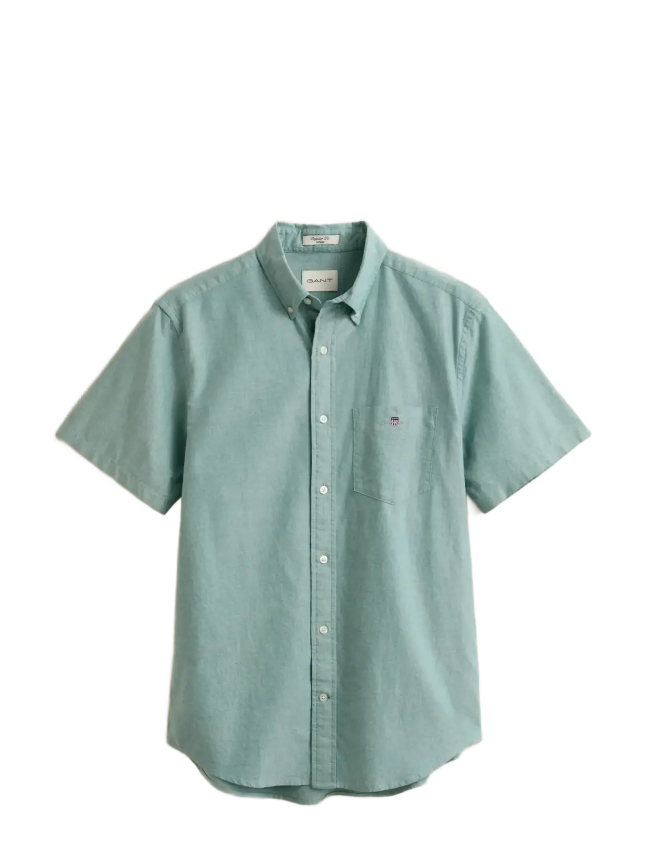 Gant - REG CLASSIC OXFORD SS SHIRT - oxford skjorter - botanical hue - 1