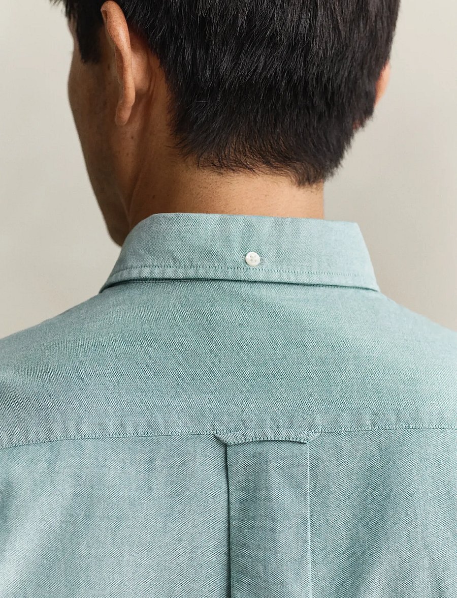Gant - REG CLASSIC OXFORD SS SHIRT - oxford skjorter - botanical hue - 3