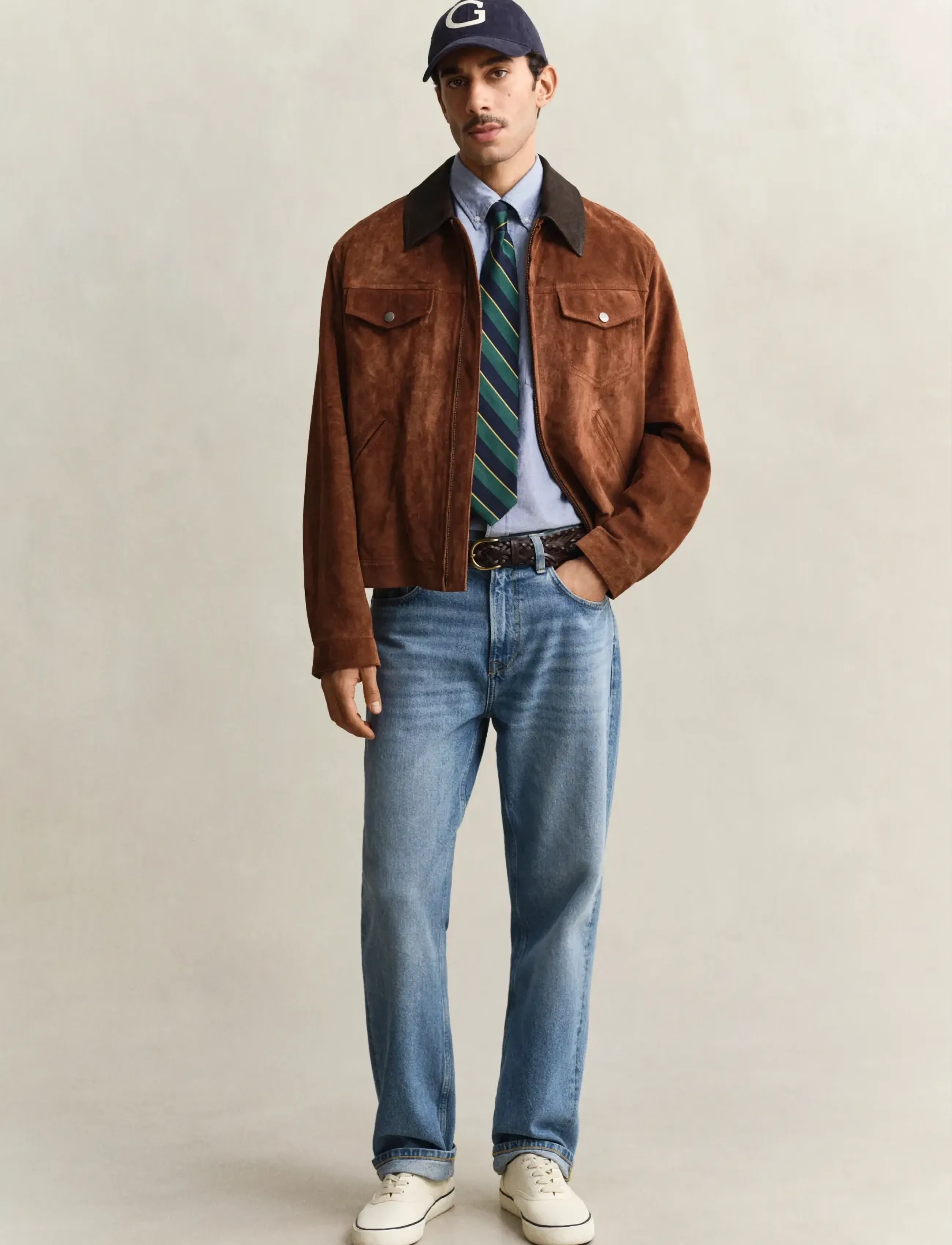 Gant - REG CLASSIC OXFORD SS SHIRT - oxford skjorter - college blue - 4
