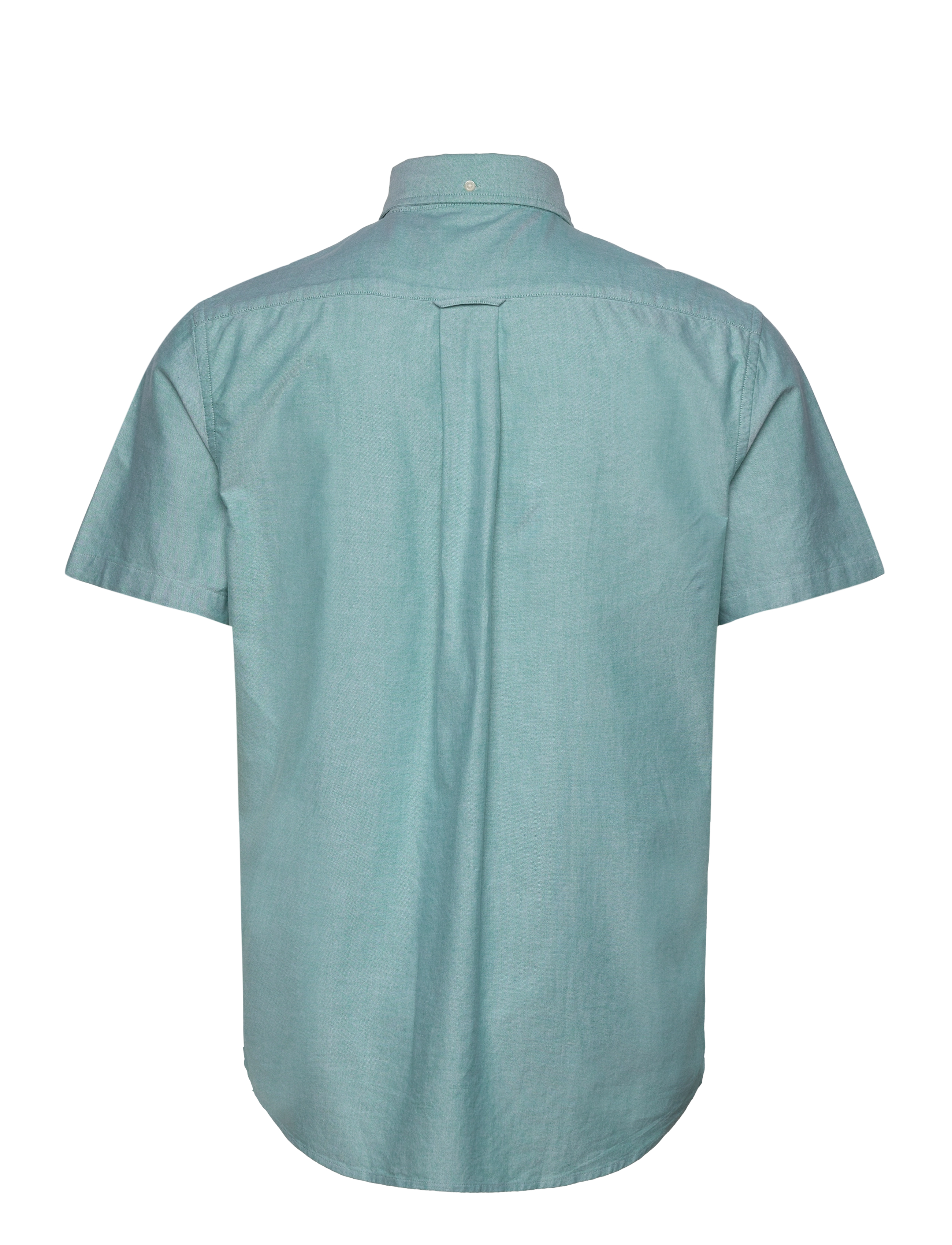 Gant - REG CLASSIC OXFORD SS SHIRT - oxford skjorter - deep green - 1