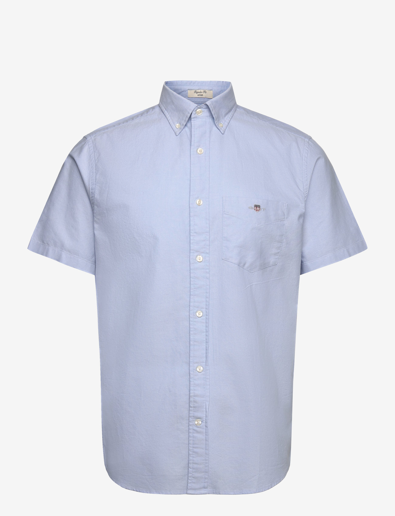 GANT - REG CLASSIC OXFORD SS SHIRT - oxford-hemden - light blue - 1