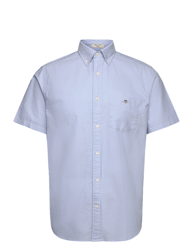 GANT - REG CLASSIC OXFORD SS SHIRT - oxford-hemden - light blue - 1