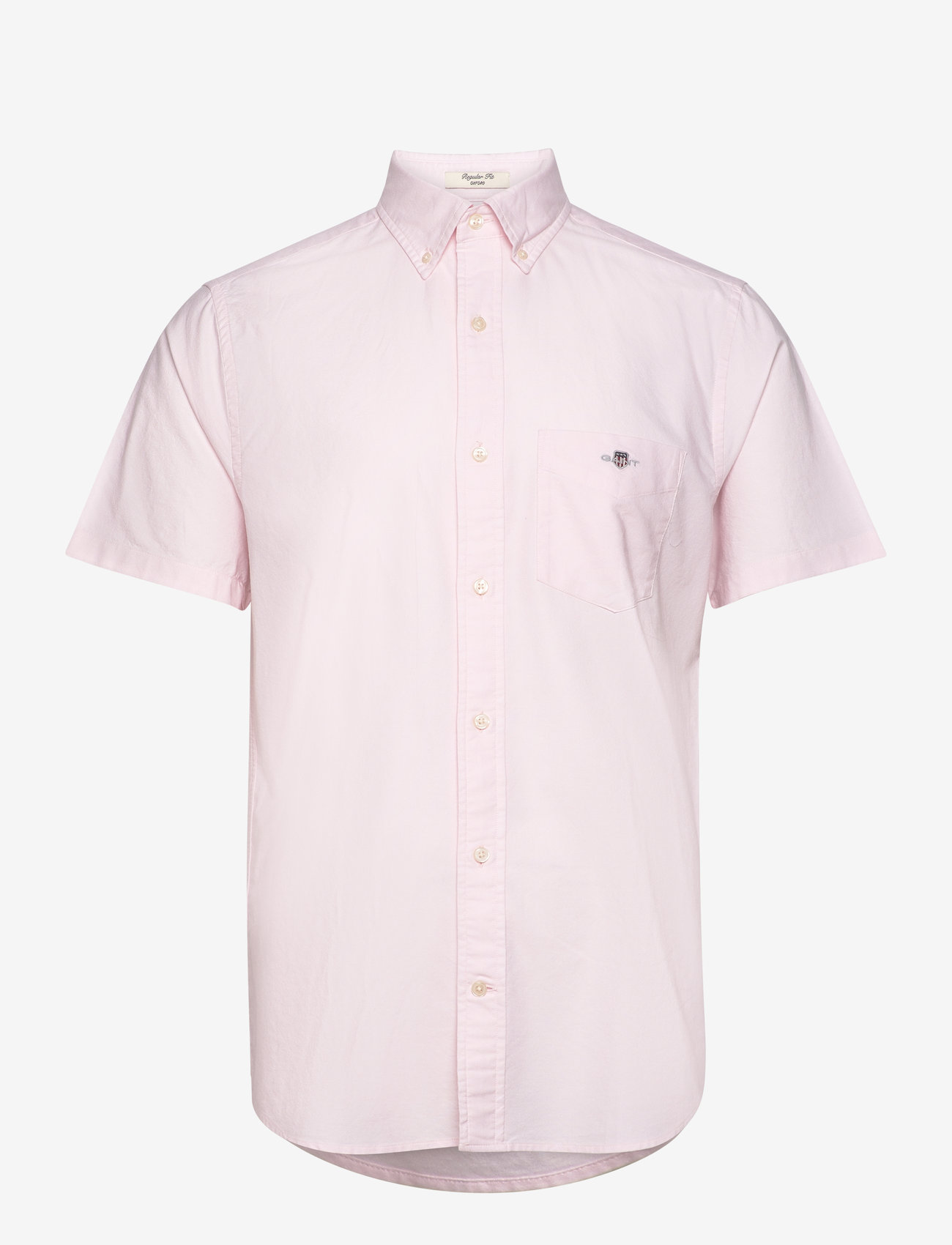 GANT - REG CLASSIC OXFORD SS SHIRT - basic-hemden - light pink - 0