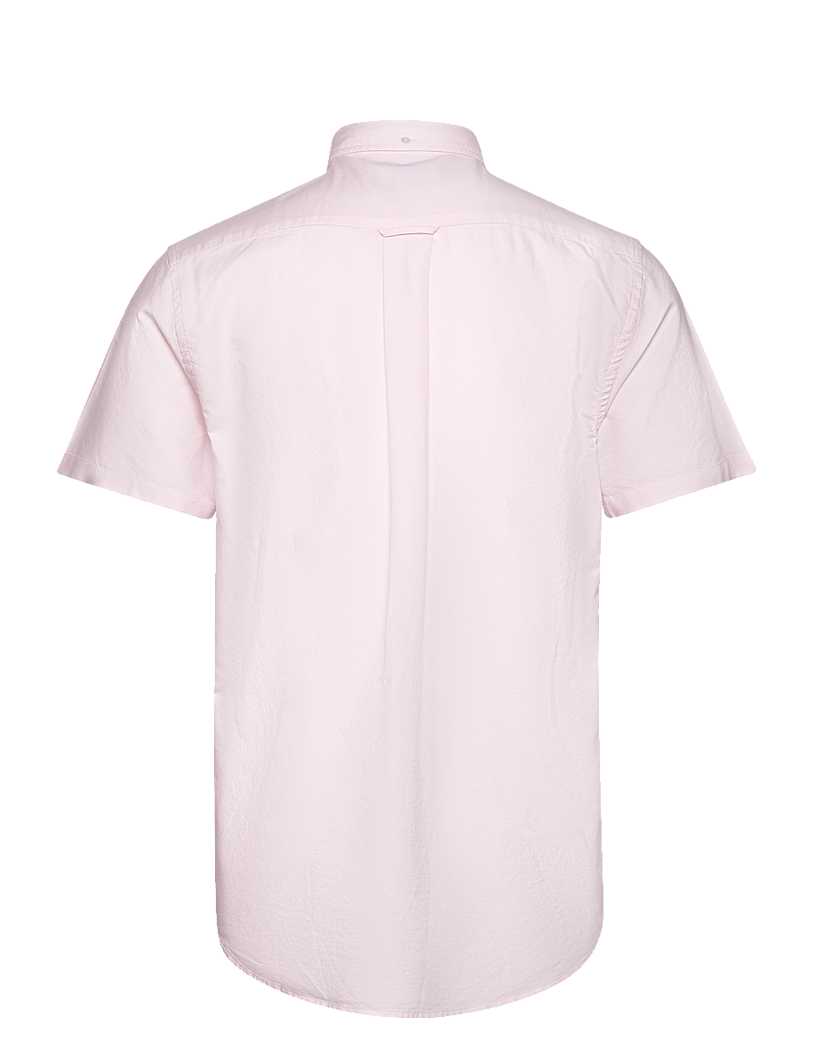 Gant - REG CLASSIC OXFORD SS SHIRT - oxford skjorter - light pink - 2