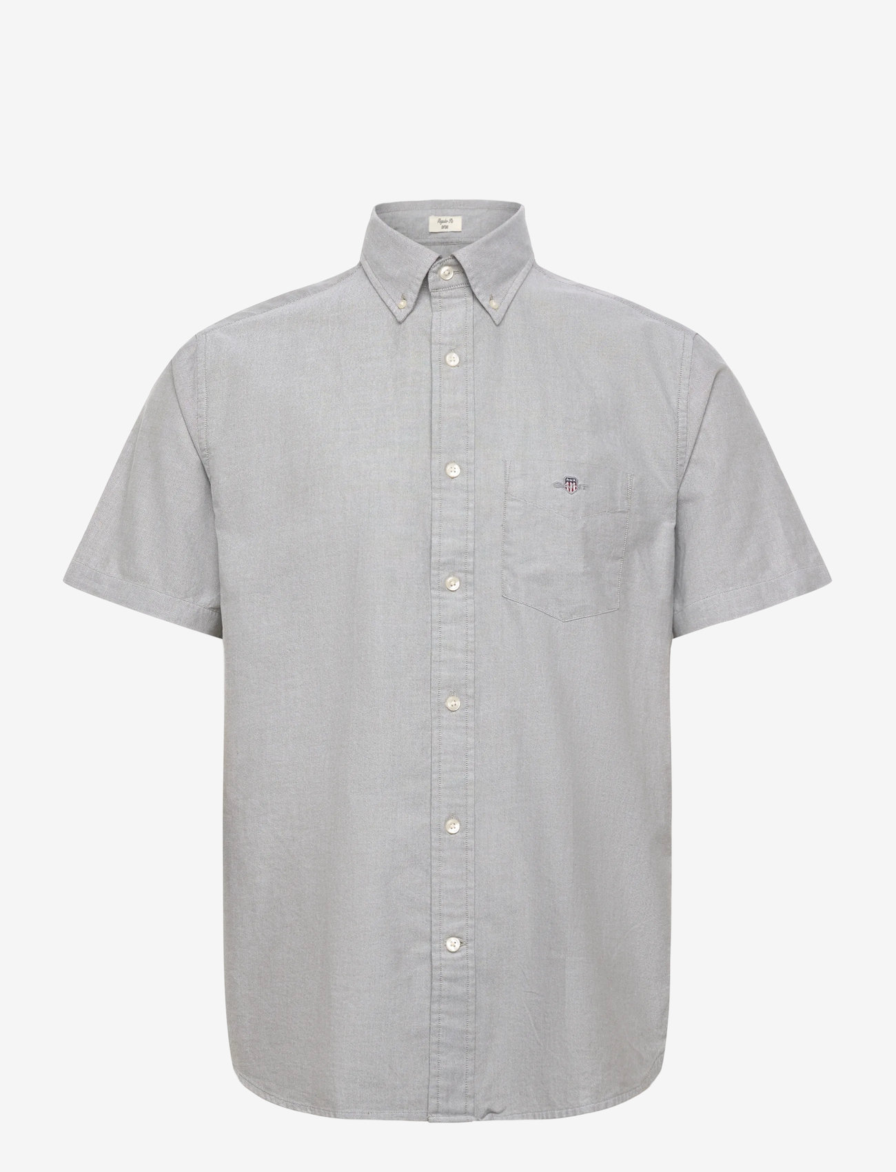 GANT - REG CLASSIC OXFORD SS SHIRT - basic-hemden - moss green - 0