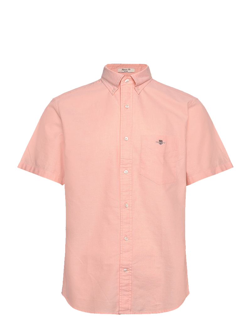 GANT - REG CLASSIC OXFORD SS SHIRT - basic-hemden - peachy orange - 0