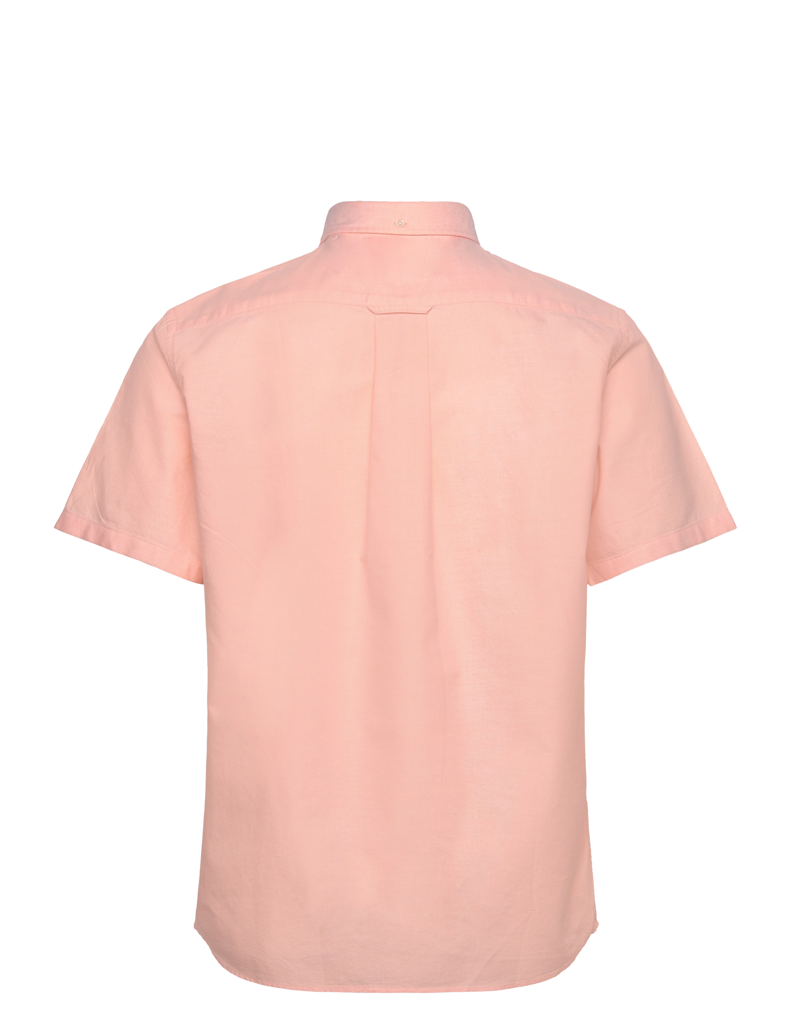 Gant - REG CLASSIC OXFORD SS SHIRT - oxford skjorter - peachy orange - 1