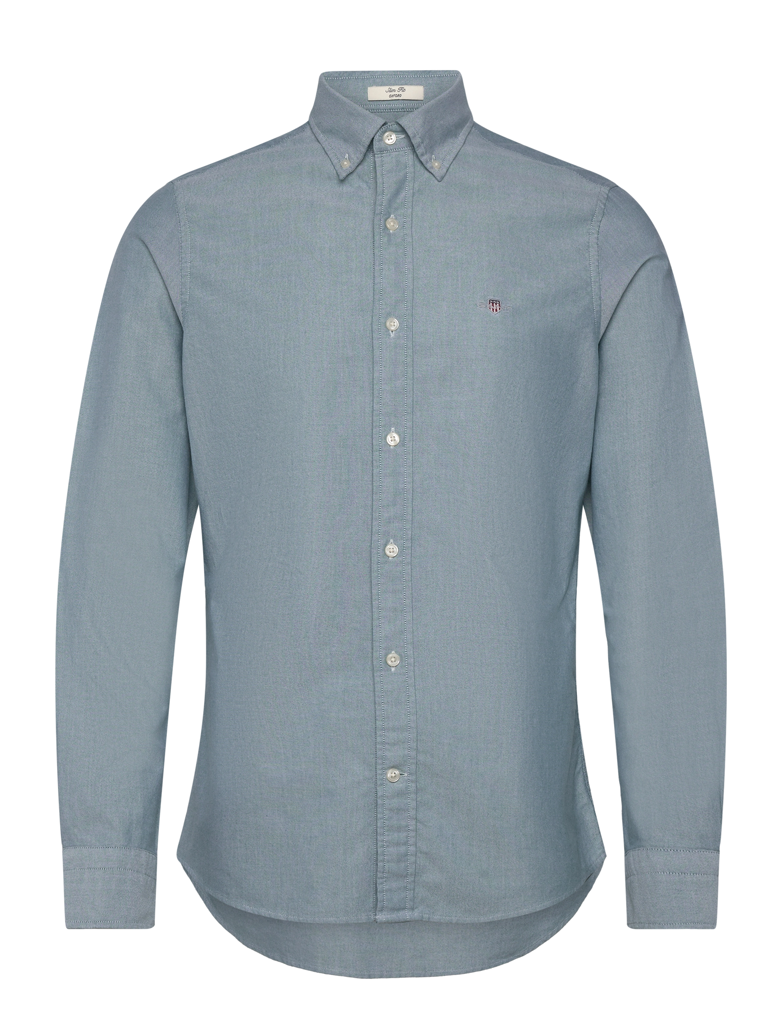 Gant SLIM CLASSIC OXFORD SHIRT - Skjorter - DEEP FOREST GREEN / green