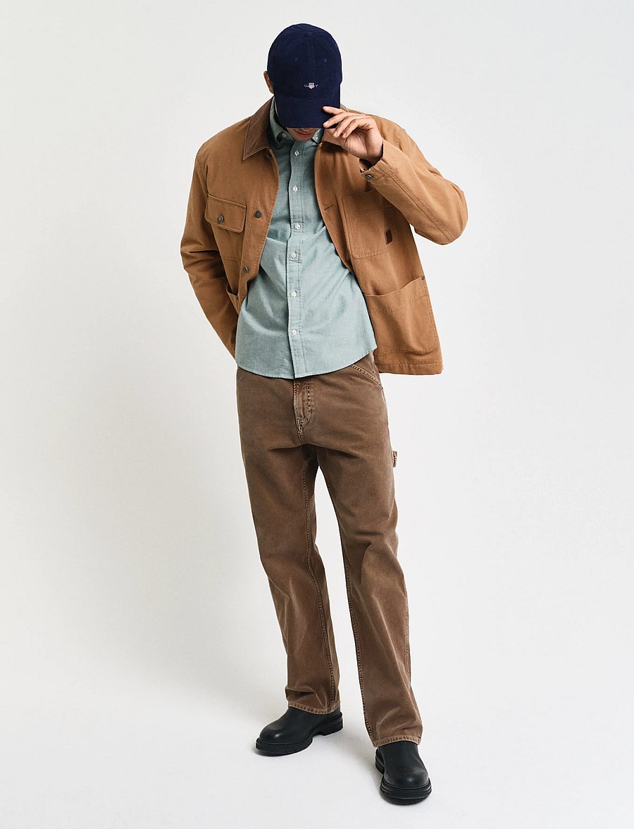 Gant - SLIM CLASSIC OXFORD SHIRT - oxford-hemden - deep forest green - 5