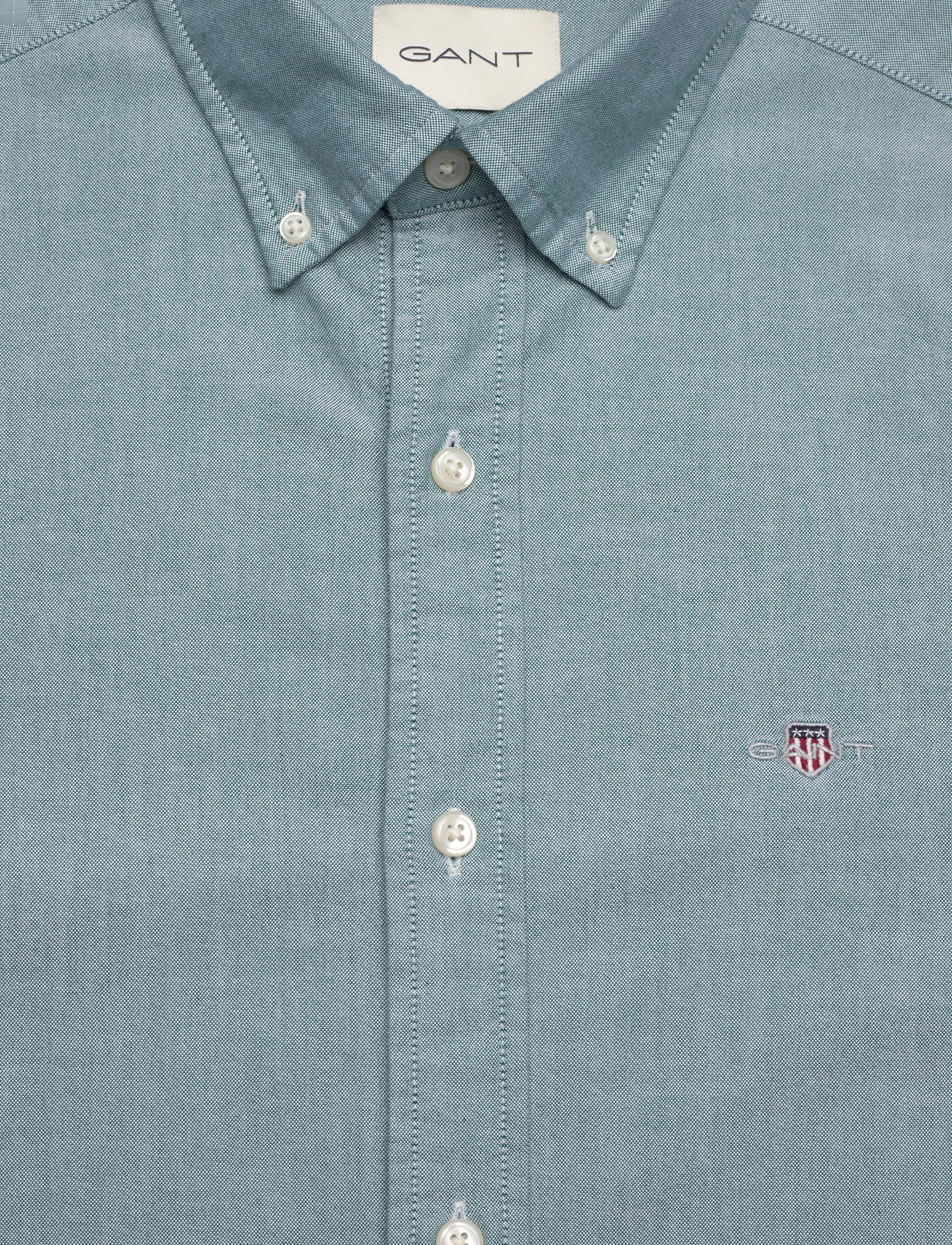 Gant - SLIM CLASSIC OXFORD SHIRT - oxford skjorter - deep forest green - 2