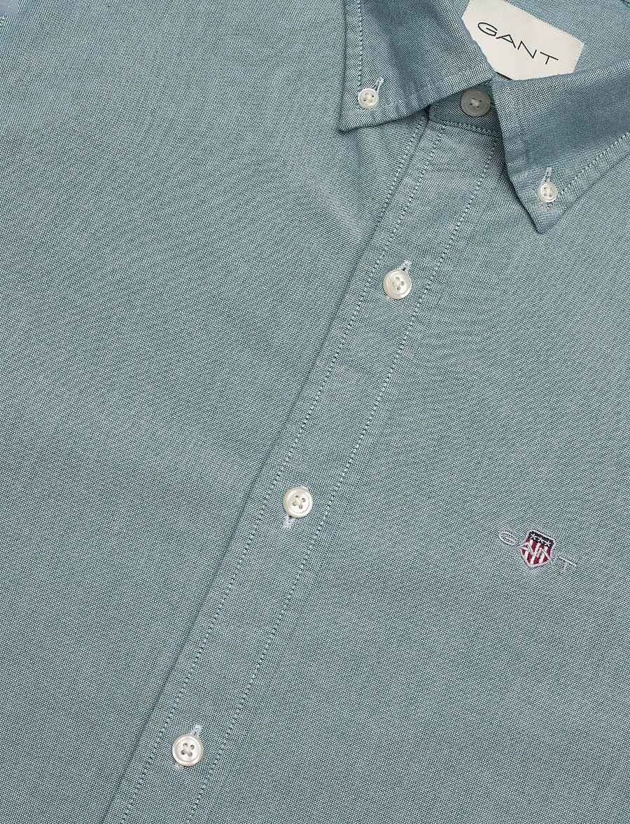 Gant - SLIM CLASSIC OXFORD SHIRT - oxford skjorter - deep forest green - 3