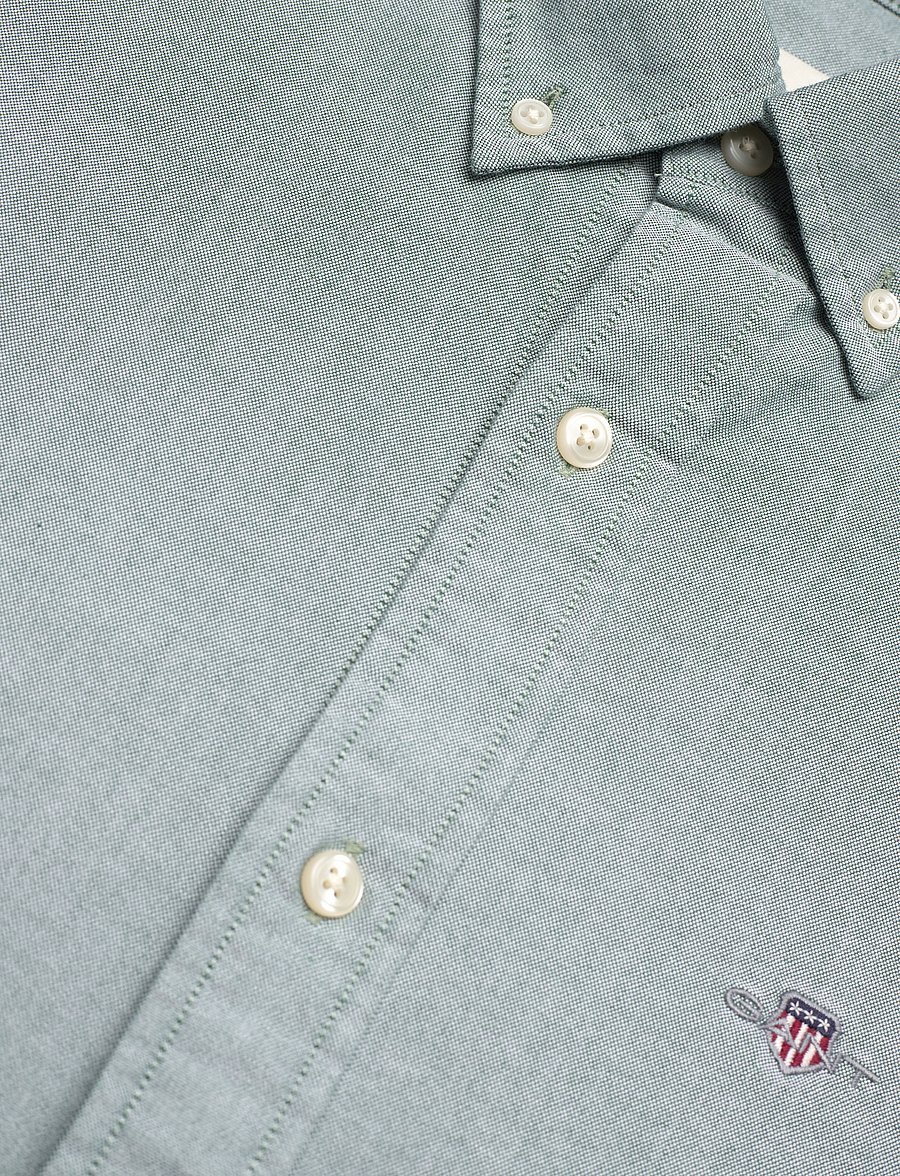 Gant - SLIM OXFORD SHIRT - oxford-hemden - forest green - 3