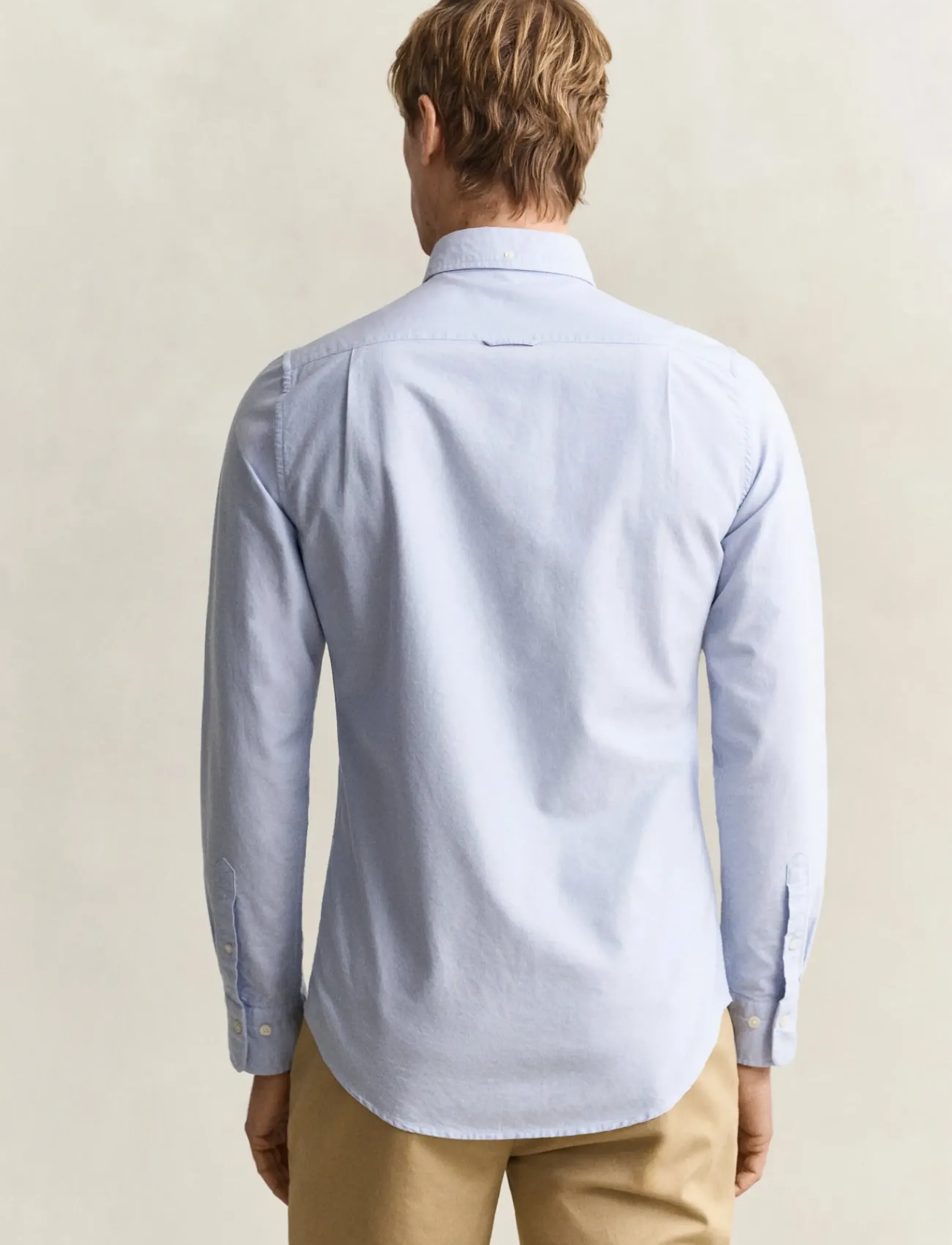 Gant - SLIM CLASSIC OXFORD SHIRT - premium styles - light blue - 3