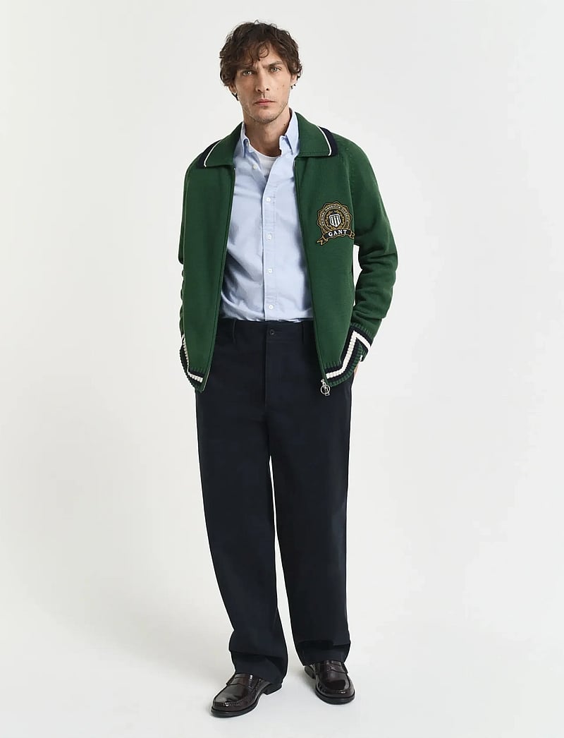 GANT - SLIM CLASSIC OXFORD SHIRT - basic-hemden - light blue - 5