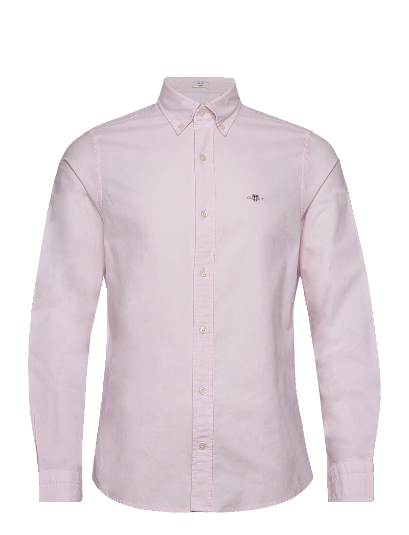 GANT - SLIM CLASSIC OXFORD SHIRT - basic skjortor - light pink - 1