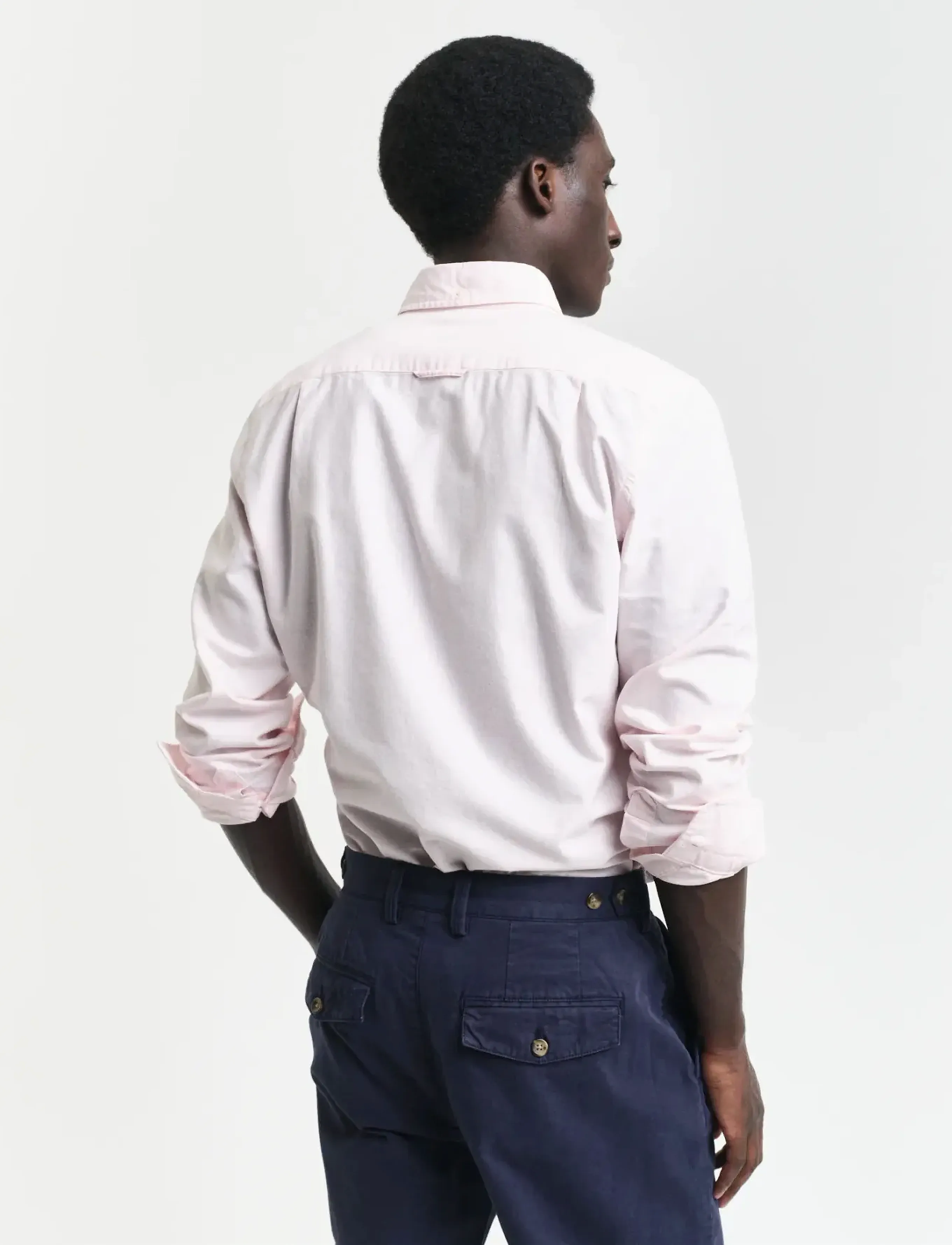 Gant - SLIM OXFORD SHIRT - oxford skjorter - light pink - 3
