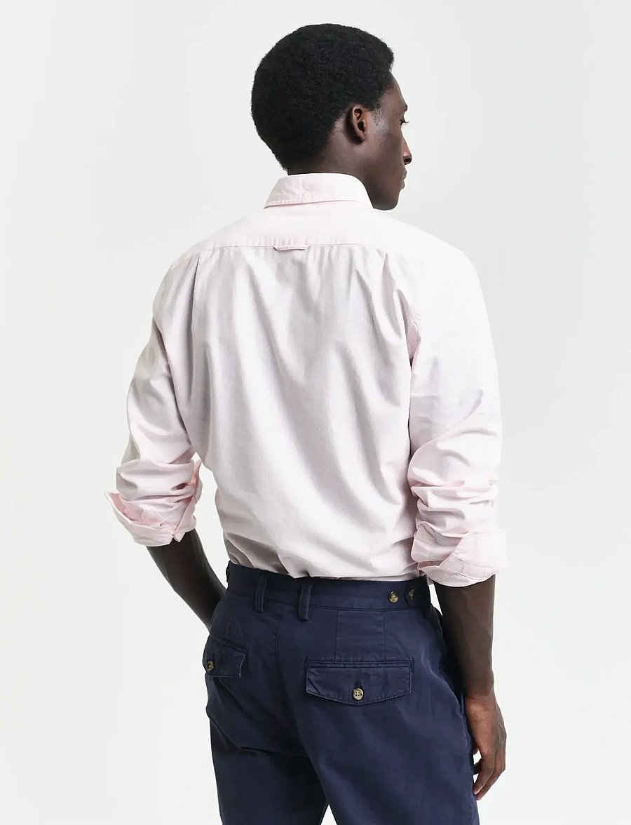 Gant - SLIM OXFORD SHIRT - oxford skjorter - light pink - 3