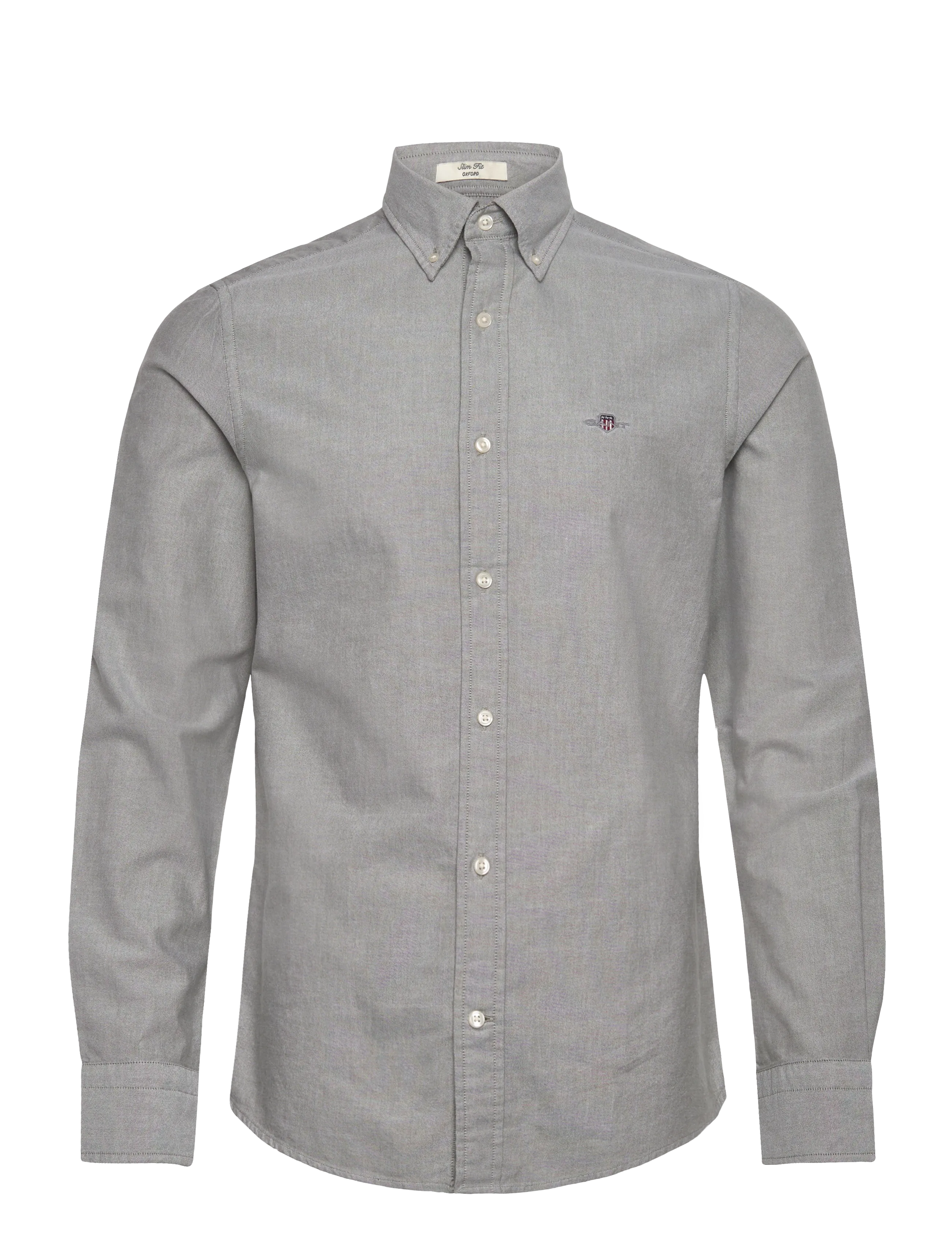 Gant SLIM CLASSIC OXFORD SHIRT - Gant - MOSS GREEN / grey