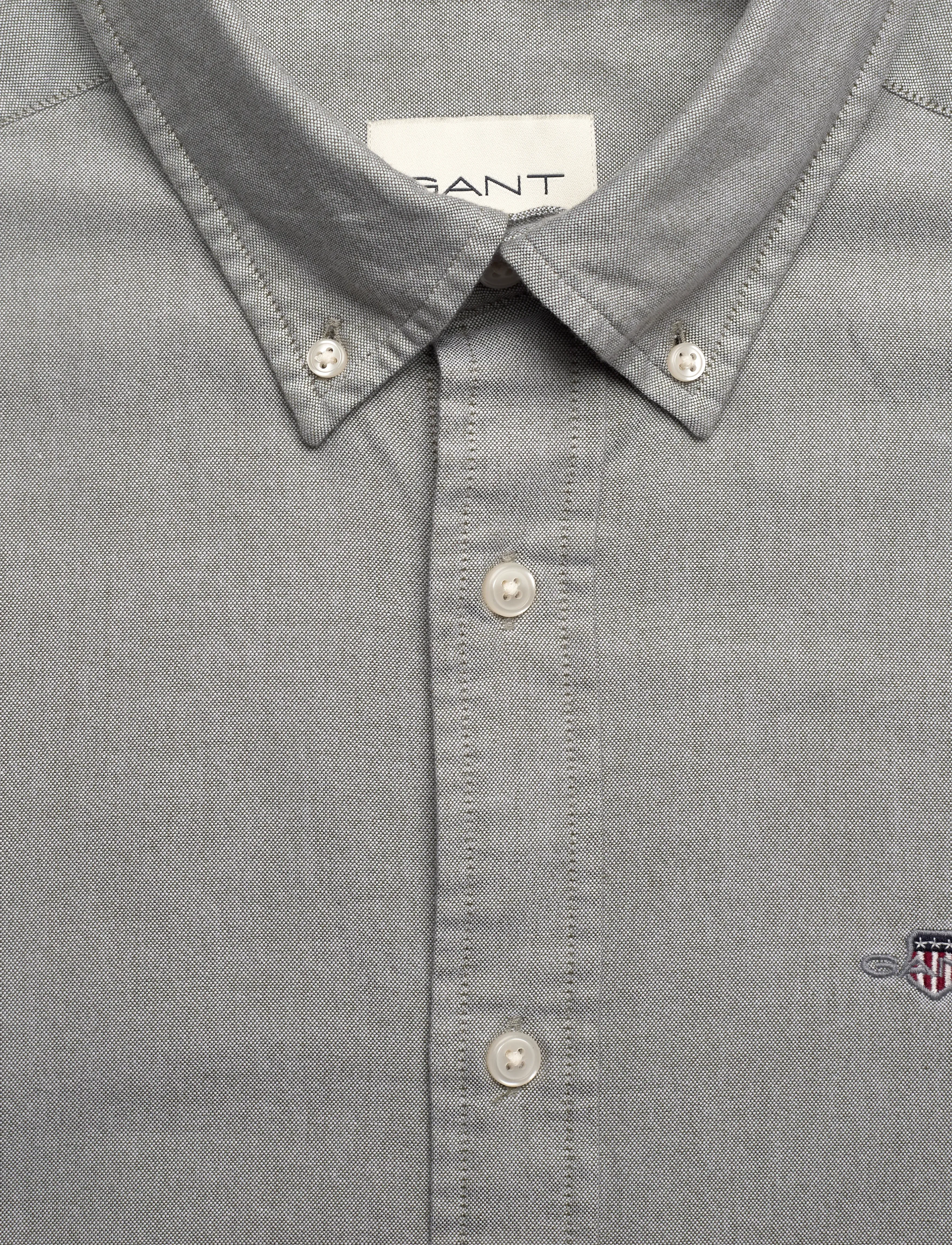 Gant - SLIM OXFORD SHIRT - oxford skjorter - moss green - 2