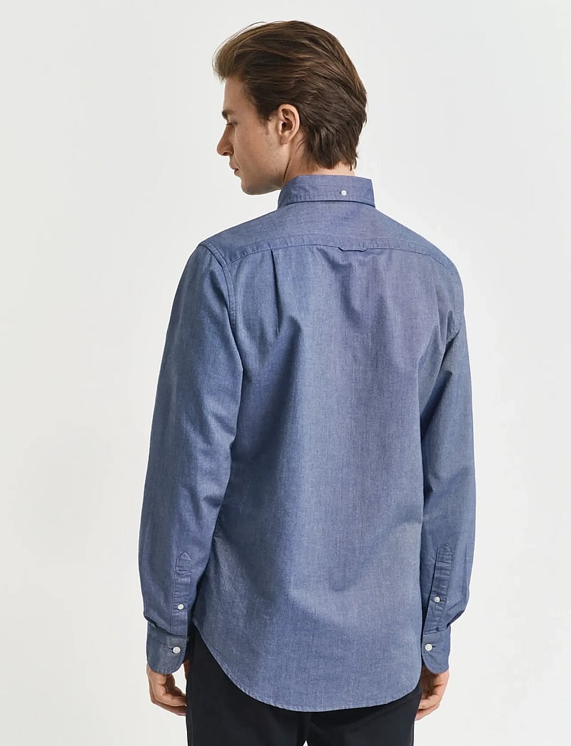 GANT - SLIM CLASSIC OXFORD SHIRT - basic skjortor - persian blue - 3