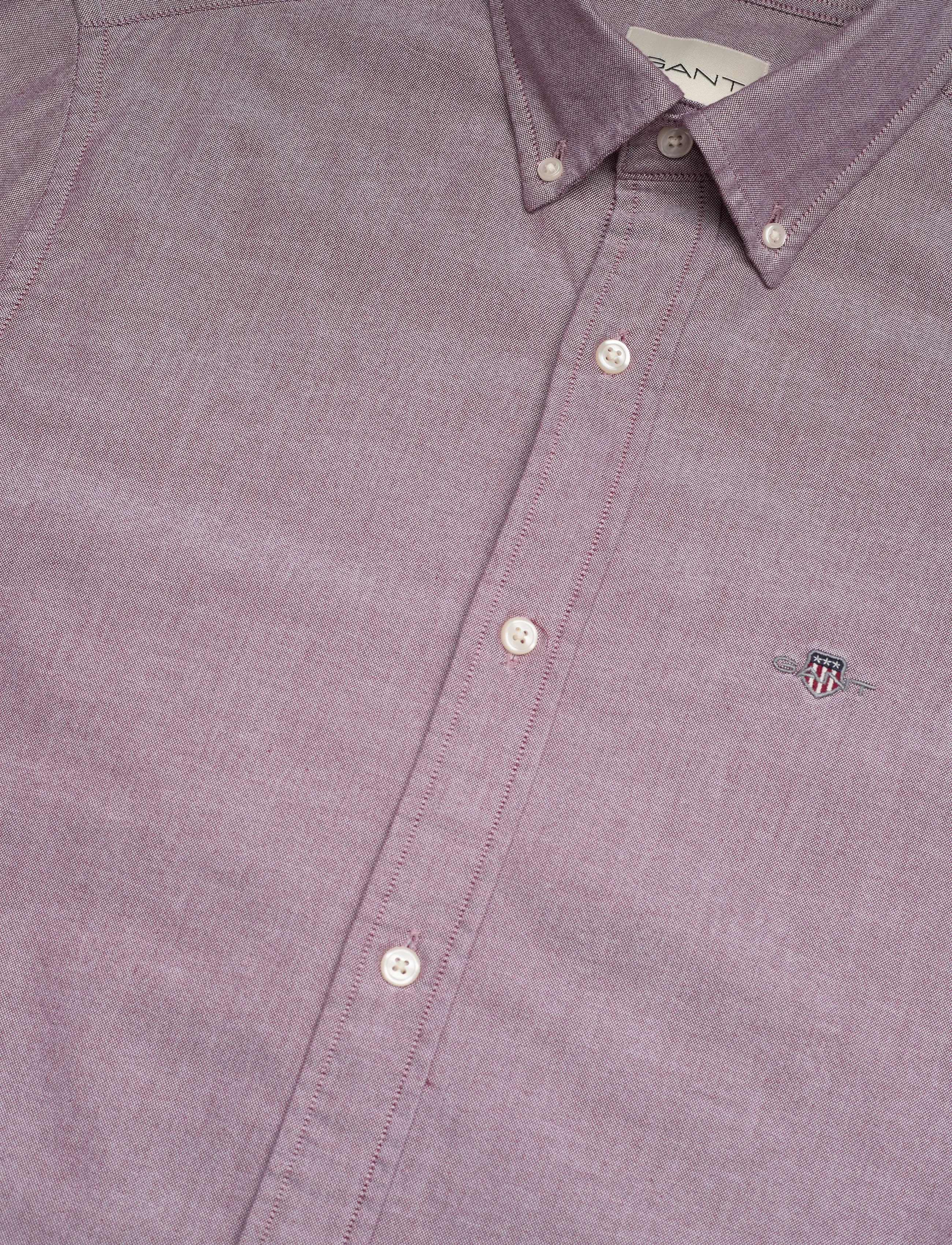 Gant - SLIM OXFORD SHIRT - oxford skjorter - plumped red - 3