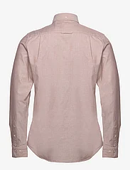 GANT - SLIM OXFORD SHIRT - oksfordo marškiniai - woody brown - 1